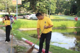 8. กิจกรรม Big Cleaning Day  เพื่อน้อมสํานึกในพระมหากรุณาธิคุณอันหาที่สุดมิได้เนื่องในวันคล้ายวันสวรรคตพระบรมชนกาธิเบศรมหาภูมิพล อดุลเดชมหาราช บรมนาถบพิตร 13 ตุลาคม 2567 และเตรียมความพร้อมด้านสภาพแวดล้อมเนื่องในโอกาสซ้อมรับปริญญาบัตร ประจำปีการศึกษา 2567