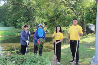 33. กิจกรรม Big Cleaning Day  เพื่อน้อมสํานึกในพระมหากรุณาธิคุณอันหาที่สุดมิได้เนื่องในวันคล้ายวันสวรรคตพระบรมชนกาธิเบศรมหาภูมิพล อดุลเดชมหาราช บรมนาถบพิตร 13 ตุลาคม 2567 และเตรียมความพร้อมด้านสภาพแวดล้อมเนื่องในโอกาสซ้อมรับปริญญาบัตร ประจำปีการศึกษา 2567