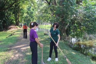 41. กิจกรรม Big Cleaning Day  เพื่อน้อมสํานึกในพระมหากรุณาธิคุณอันหาที่สุดมิได้เนื่องในวันคล้ายวันสวรรคตพระบรมชนกาธิเบศรมหาภูมิพล อดุลเดชมหาราช บรมนาถบพิตร 13 ตุลาคม 2567 และเตรียมความพร้อมด้านสภาพแวดล้อมเนื่องในโอกาสซ้อมรับปริญญาบัตร ประจำปีการศึกษา 2567