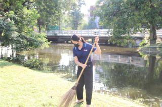 44. กิจกรรม Big Cleaning Day  เพื่อน้อมสํานึกในพระมหากรุณาธิคุณอันหาที่สุดมิได้เนื่องในวันคล้ายวันสวรรคตพระบรมชนกาธิเบศรมหาภูมิพล อดุลเดชมหาราช บรมนาถบพิตร 13 ตุลาคม 2567 และเตรียมความพร้อมด้านสภาพแวดล้อมเนื่องในโอกาสซ้อมรับปริญญาบัตร ประจำปีการศึกษา 2567