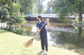 45. กิจกรรม Big Cleaning Day  เพื่อน้อมสํานึกในพระมหากรุณาธิคุณอันหาที่สุดมิได้เนื่องในวันคล้ายวันสวรรคตพระบรมชนกาธิเบศรมหาภูมิพล อดุลเดชมหาราช บรมนาถบพิตร 13 ตุลาคม 2567 และเตรียมความพร้อมด้านสภาพแวดล้อมเนื่องในโอกาสซ้อมรับปริญญาบัตร ประจำปีการศึกษา 2567