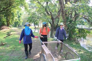 49. กิจกรรม Big Cleaning Day  เพื่อน้อมสํานึกในพระมหากรุณาธิคุณอันหาที่สุดมิได้เนื่องในวันคล้ายวันสวรรคตพระบรมชนกาธิเบศรมหาภูมิพล อดุลเดชมหาราช บรมนาถบพิตร 13 ตุลาคม 2567 และเตรียมความพร้อมด้านสภาพแวดล้อมเนื่องในโอกาสซ้อมรับปริญญาบัตร ประจำปีการศึกษา 2567