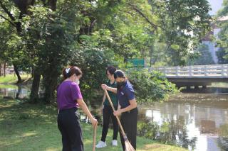 77. กิจกรรม Big Cleaning Day  เพื่อน้อมสํานึกในพระมหากรุณาธิคุณอันหาที่สุดมิได้เนื่องในวันคล้ายวันสวรรคตพระบรมชนกาธิเบศรมหาภูมิพล อดุลเดชมหาราช บรมนาถบพิตร 13 ตุลาคม 2567 และเตรียมความพร้อมด้านสภาพแวดล้อมเนื่องในโอกาสซ้อมรับปริญญาบัตร ประจำปีการศึกษา 2567