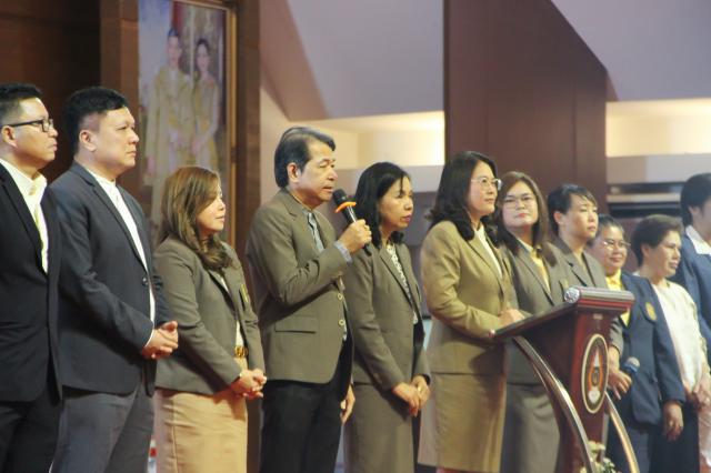 3. พิธีฝึกซ้อมรับพระราชทานปริญญาบัตร ประจำปีการศึกษา 2564 - 2565