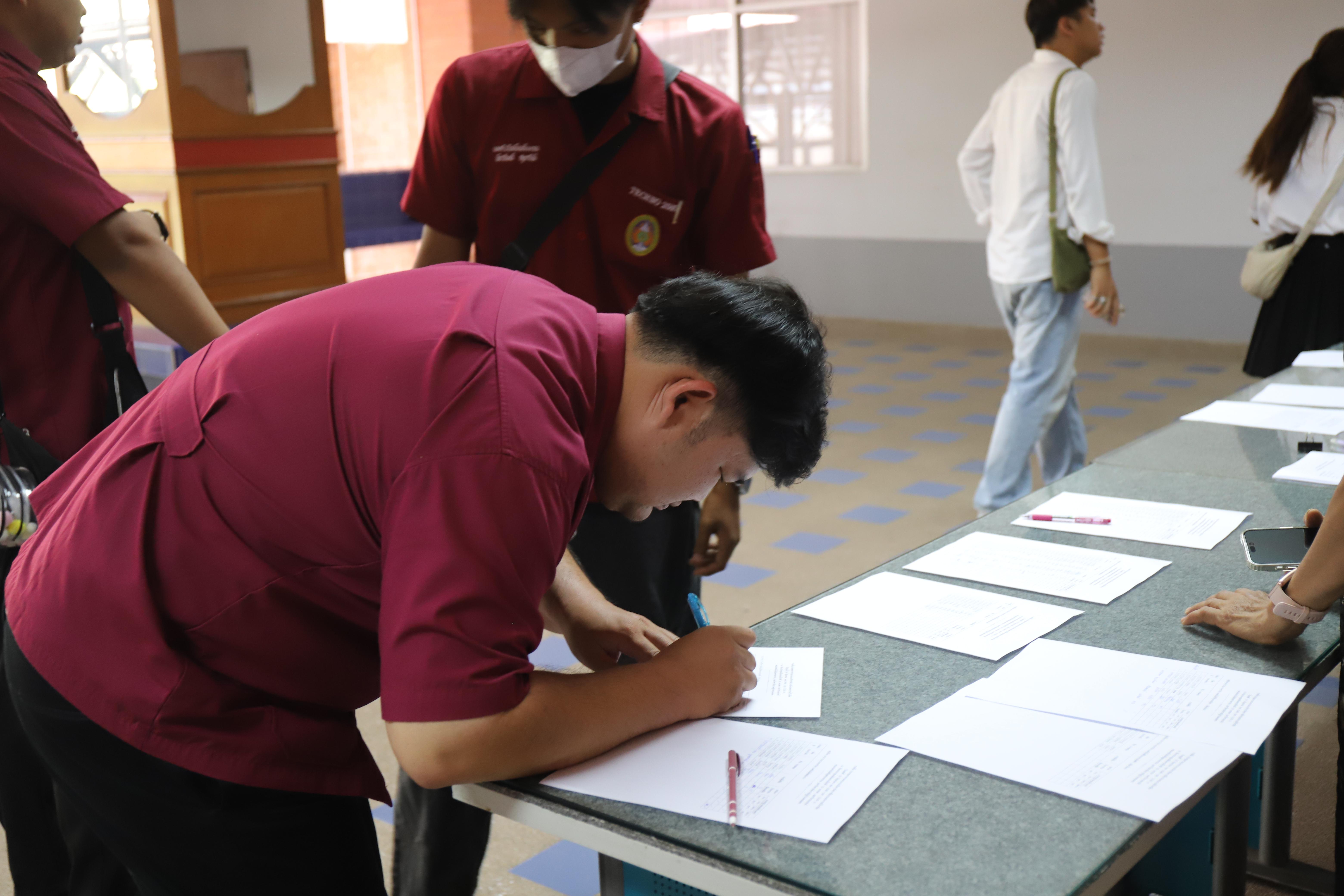 1. กิจกรรมประชุมชี้แจงการออกฝึกประสบการณ์วิชาชีพ และระบบบริหารจัดการฝึกประสบการณ์วิชาชีพของนักศึกษา