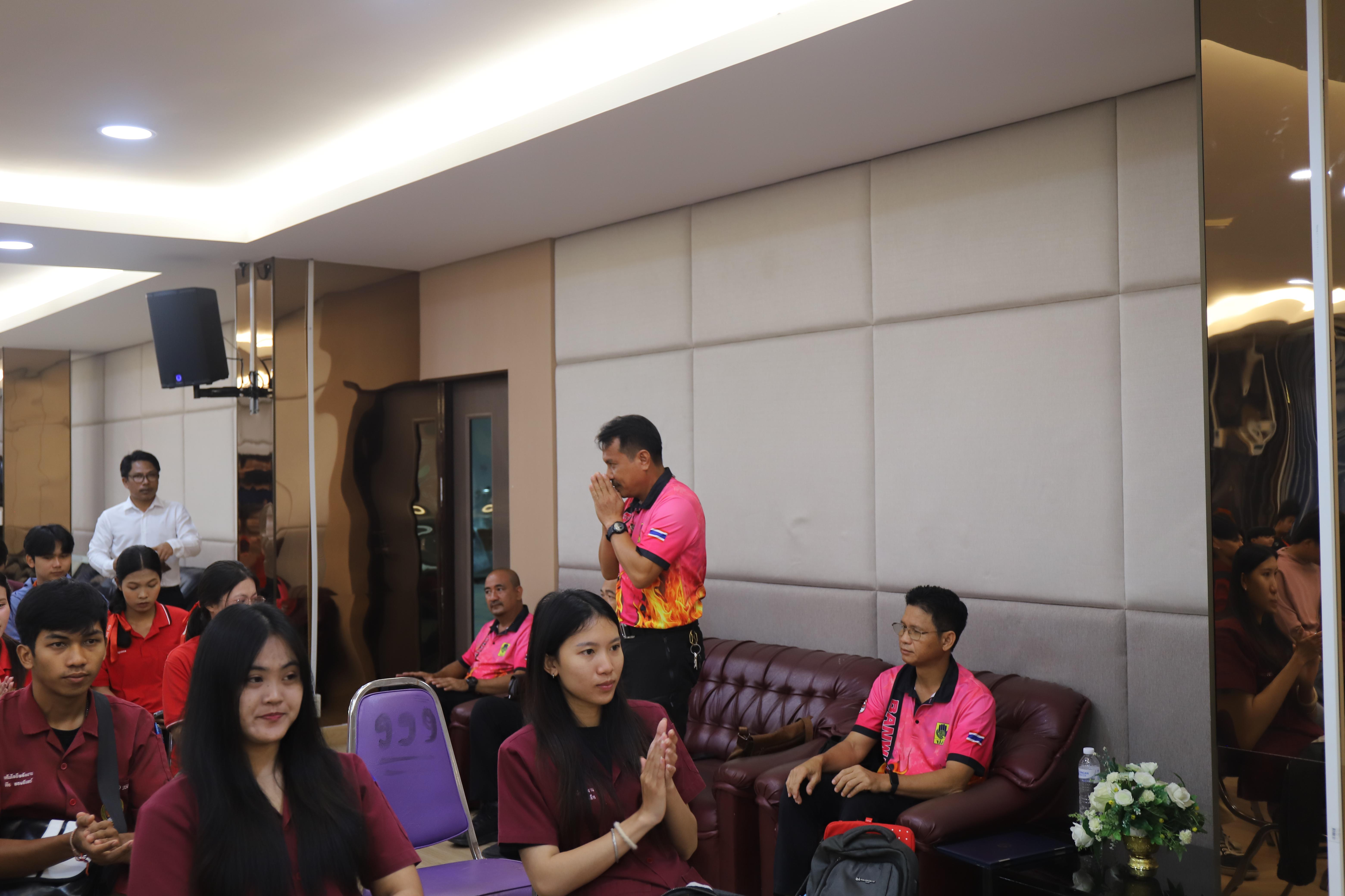 34. อบรมเชิงปฎิบัติการทักษะความปลอดภัยในการทำงานร่วมกับผู้ประกอบการ
