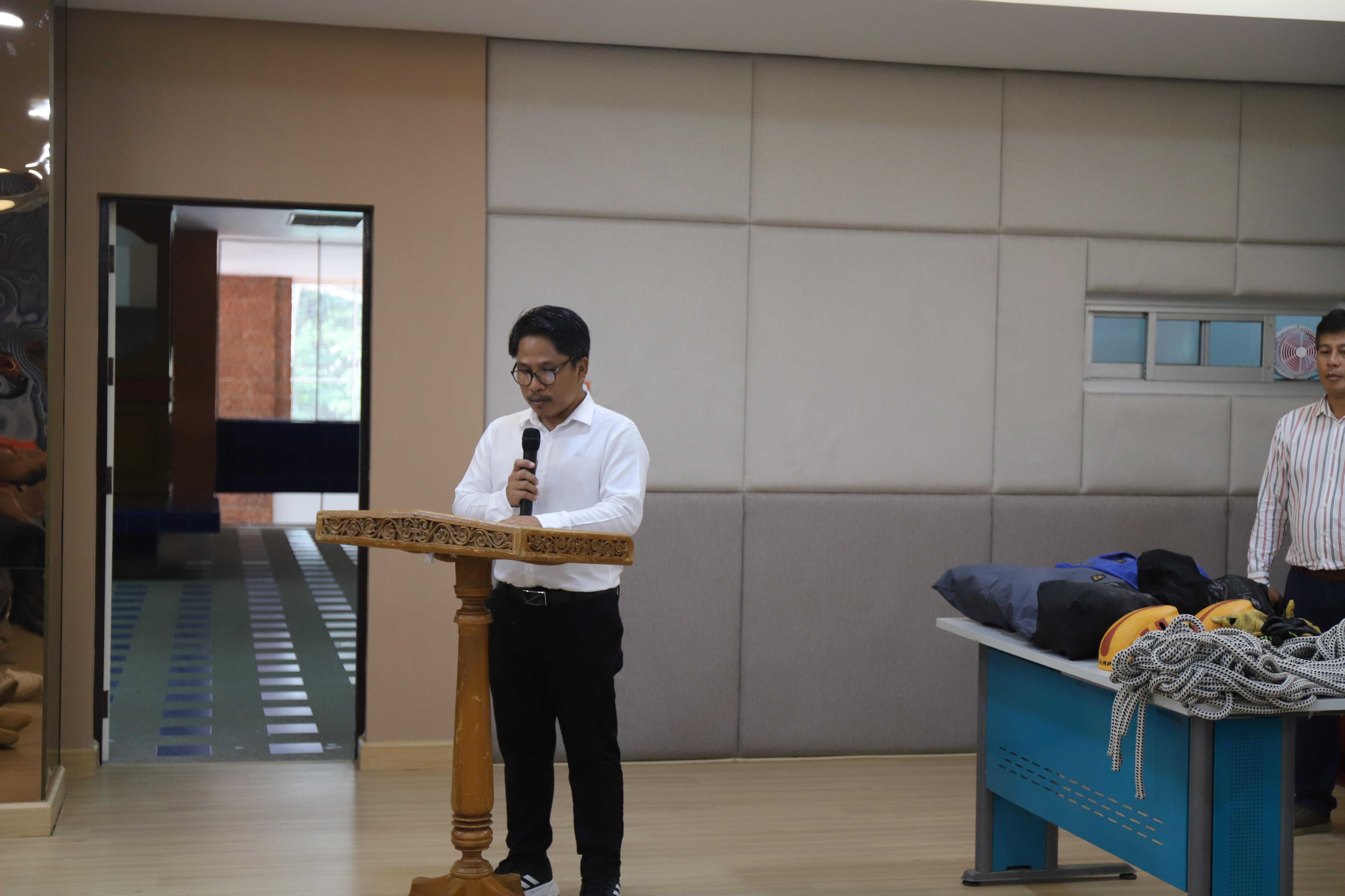 38. อบรมเชิงปฎิบัติการทักษะความปลอดภัยในการทำงานร่วมกับผู้ประกอบการ