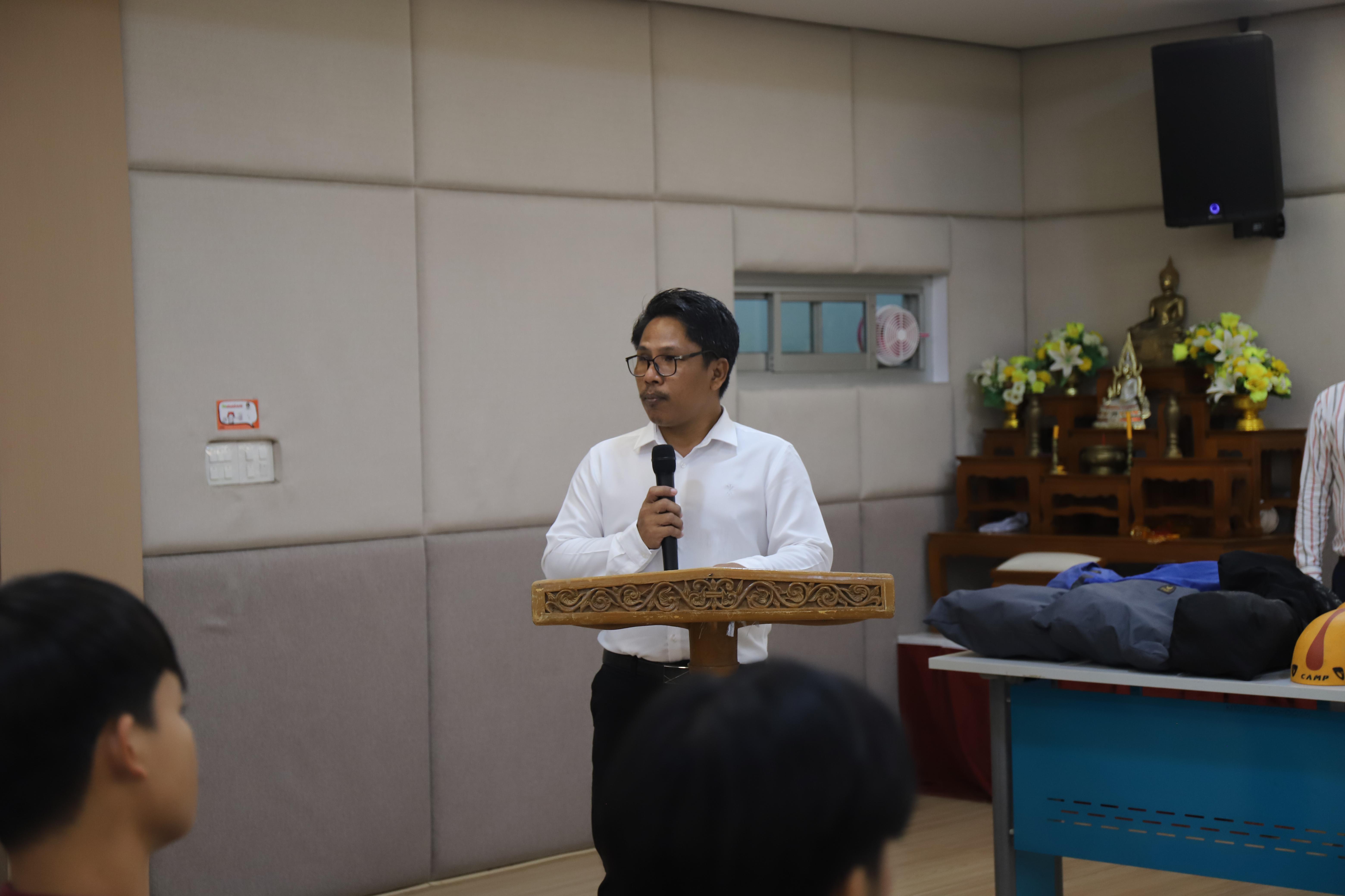 41. อบรมเชิงปฎิบัติการทักษะความปลอดภัยในการทำงานร่วมกับผู้ประกอบการ