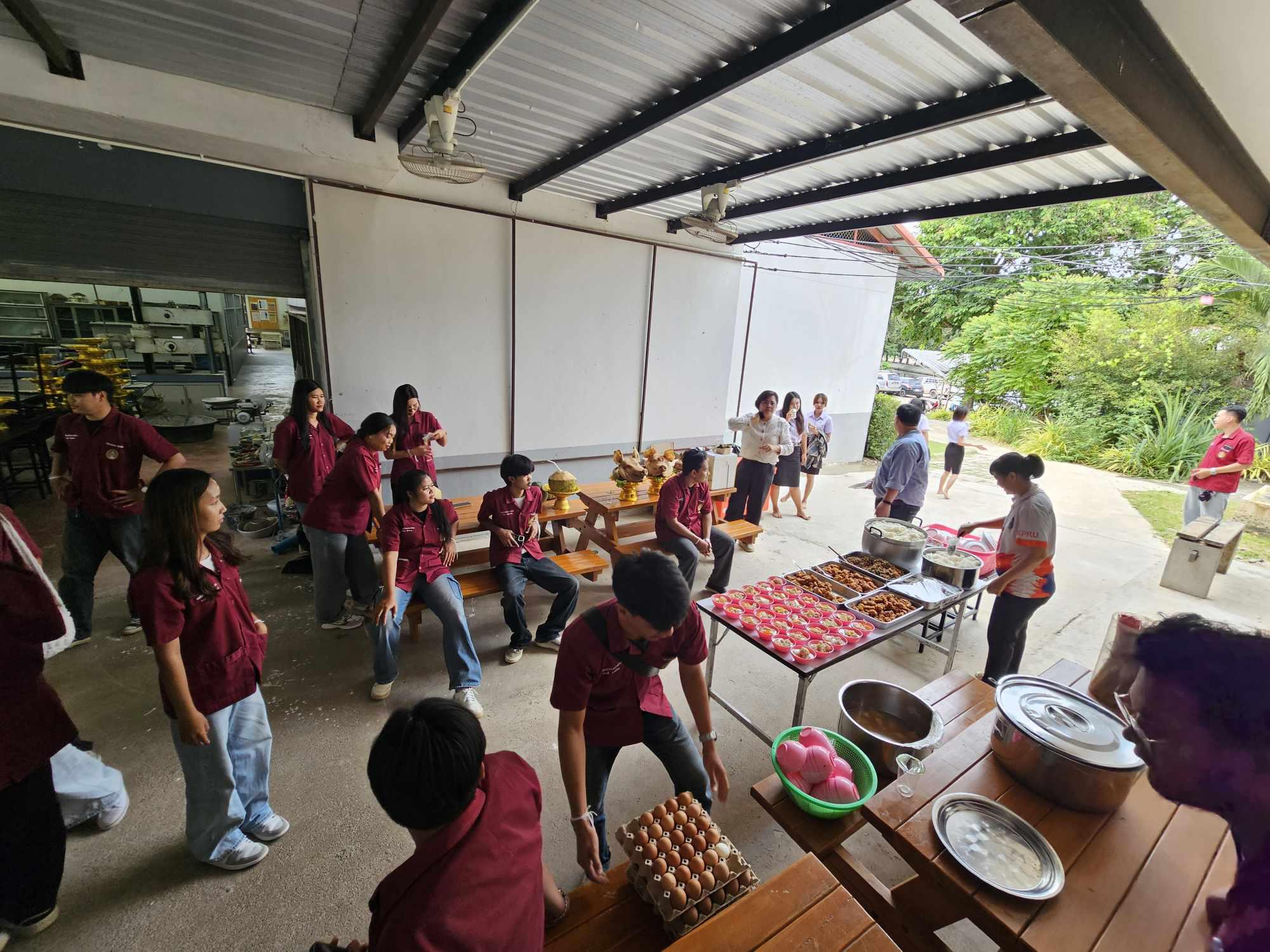 16. พิธีไหว้ครูช่างอบรมคุณธรรมและสานสัมพันธ์พี่น้อง ประจำปี 2568