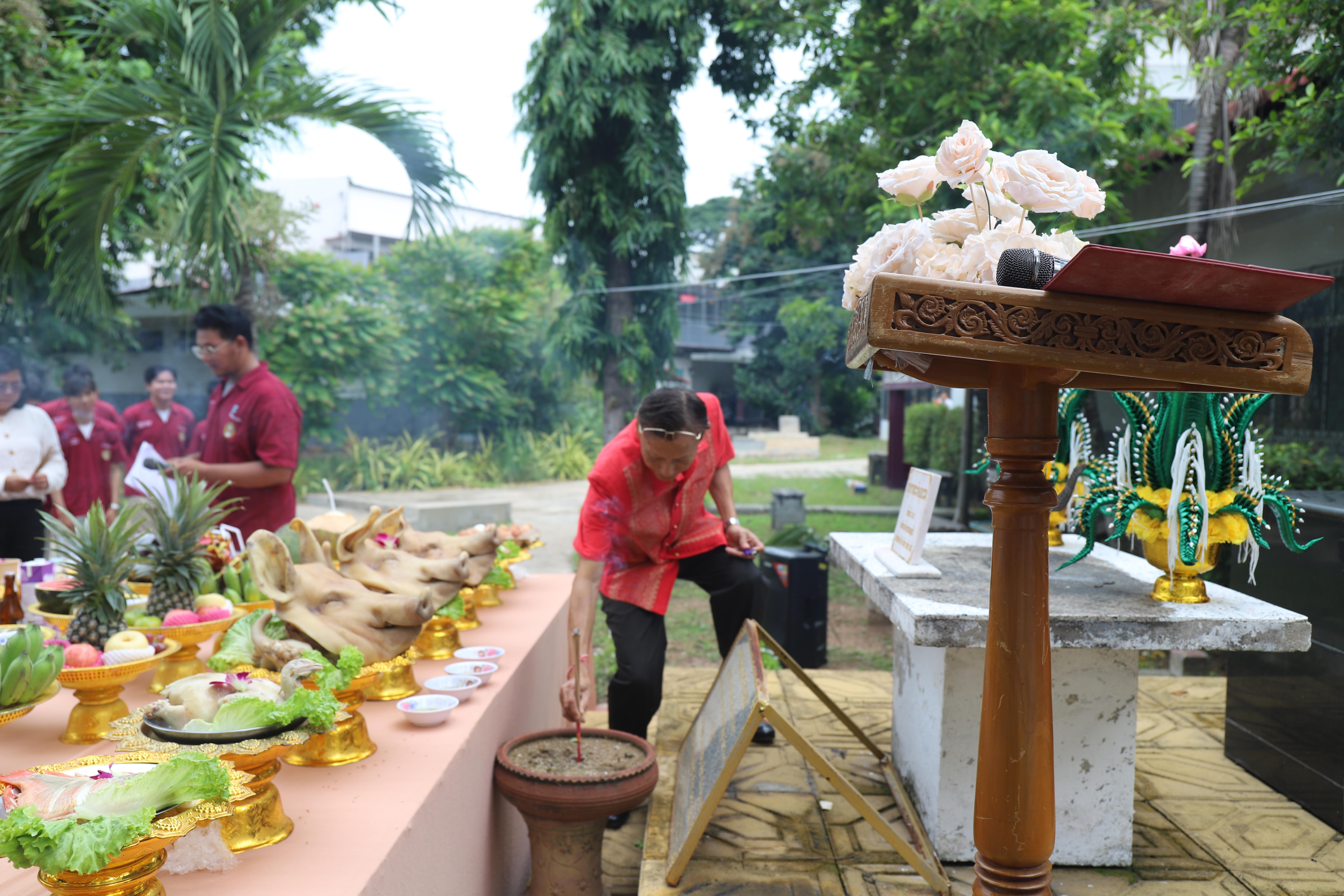 91. พิธีไหว้ครูช่างอบรมคุณธรรมและสานสัมพันธ์พี่น้อง ประจำปี 2568