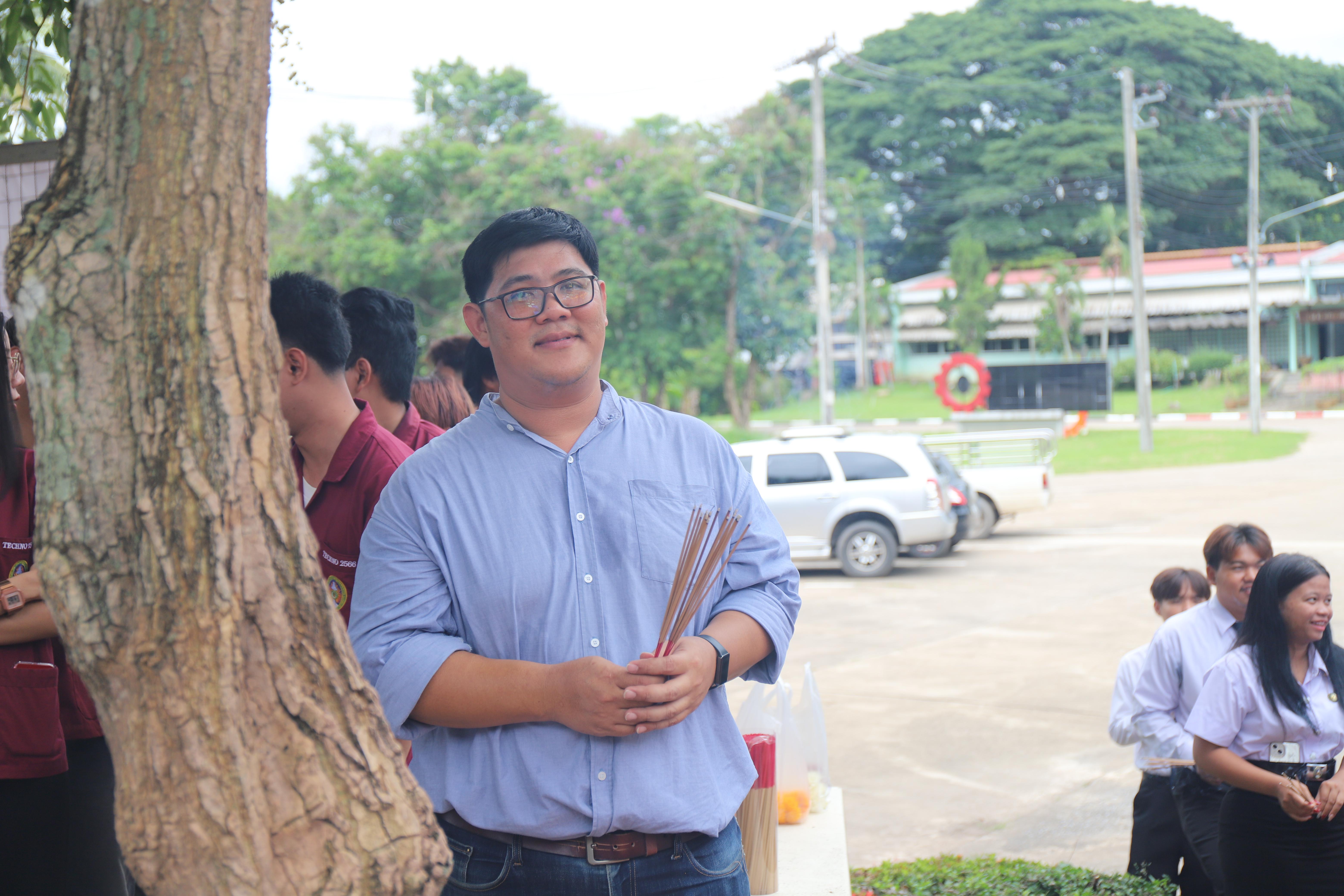 96. พิธีไหว้ครูช่างอบรมคุณธรรมและสานสัมพันธ์พี่น้อง ประจำปี 2568