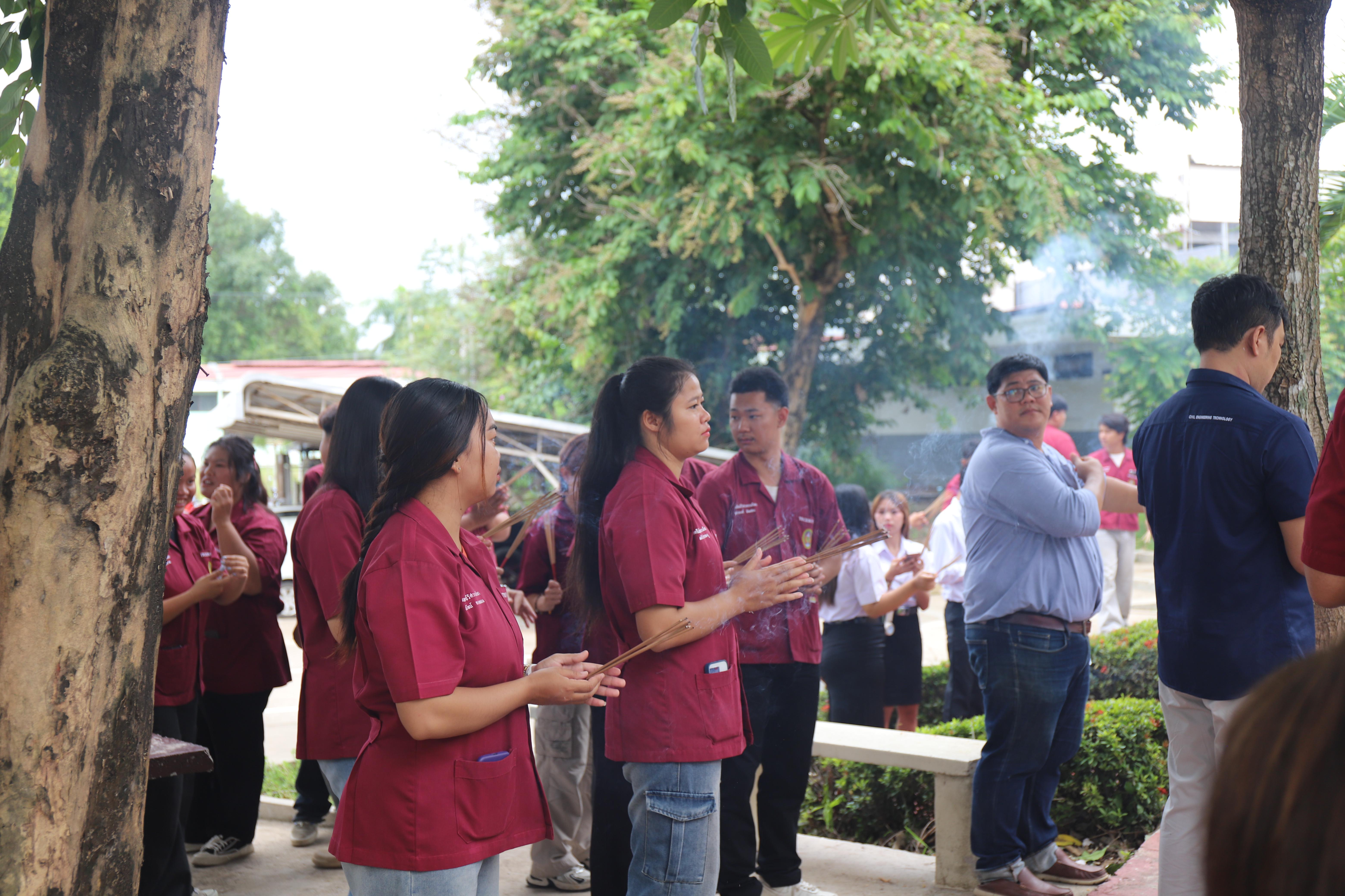 99. พิธีไหว้ครูช่างอบรมคุณธรรมและสานสัมพันธ์พี่น้อง ประจำปี 2568