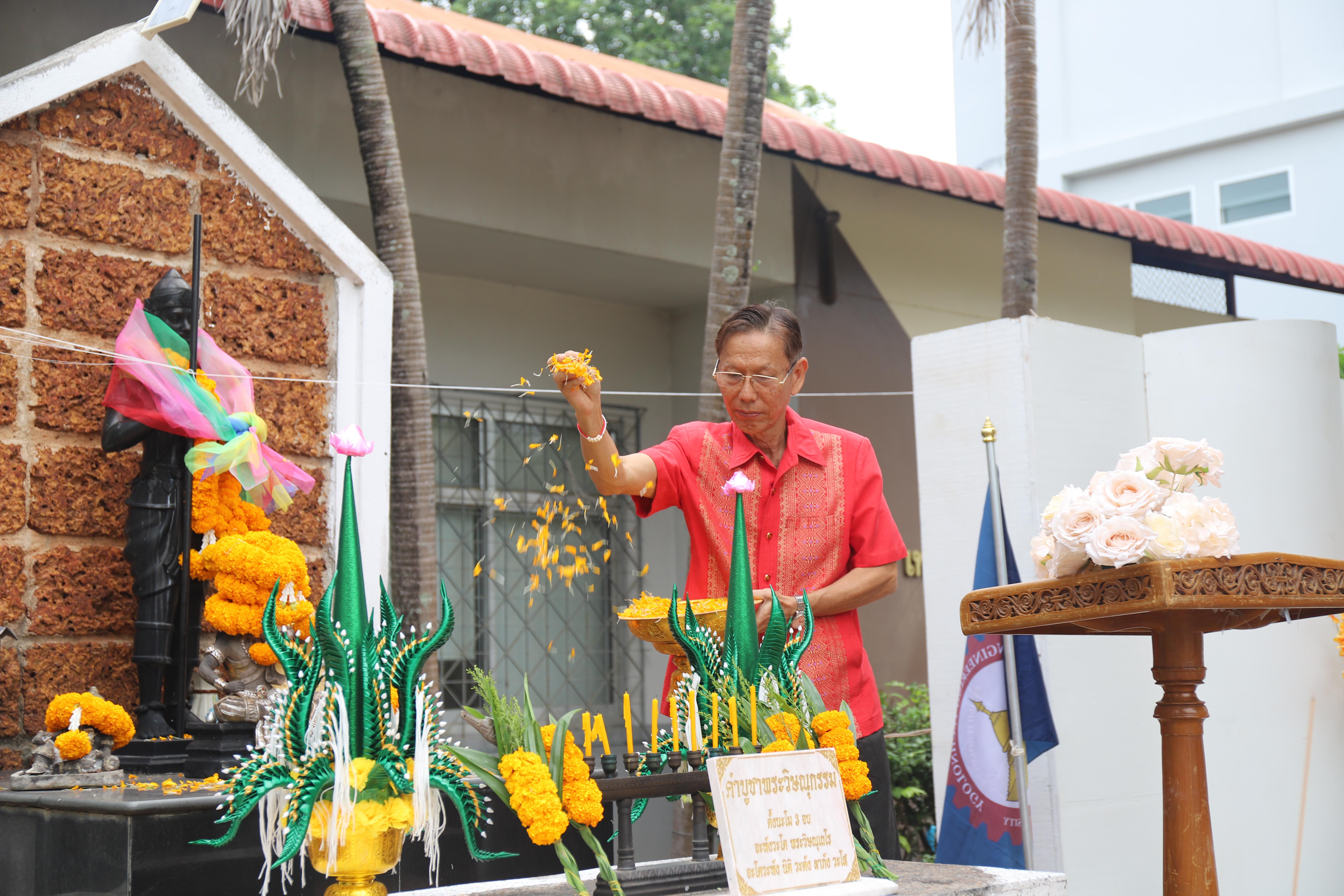 159. พิธีไหว้ครูช่างอบรมคุณธรรมและสานสัมพันธ์พี่น้อง ประจำปี 2568