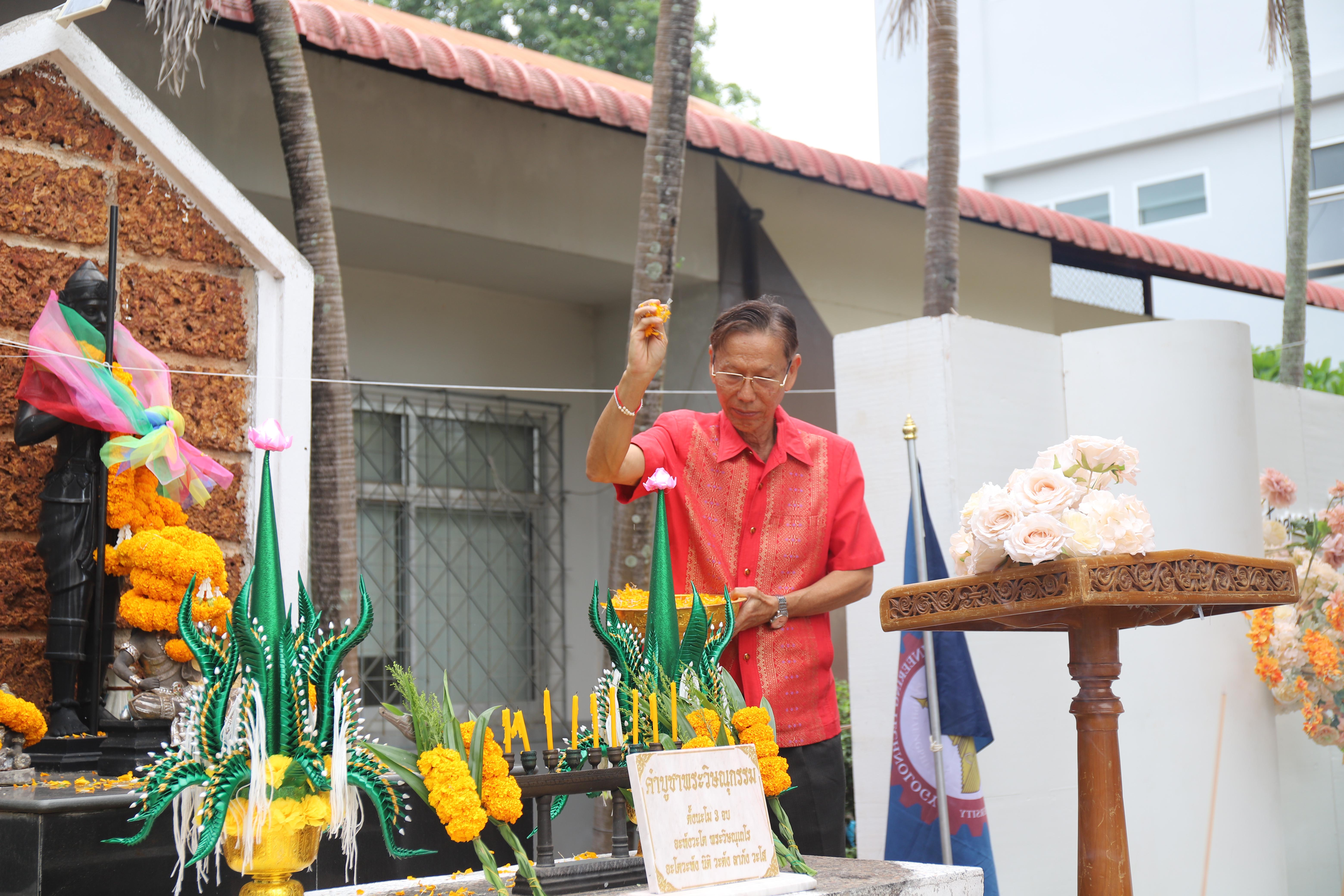 161. พิธีไหว้ครูช่างอบรมคุณธรรมและสานสัมพันธ์พี่น้อง ประจำปี 2568