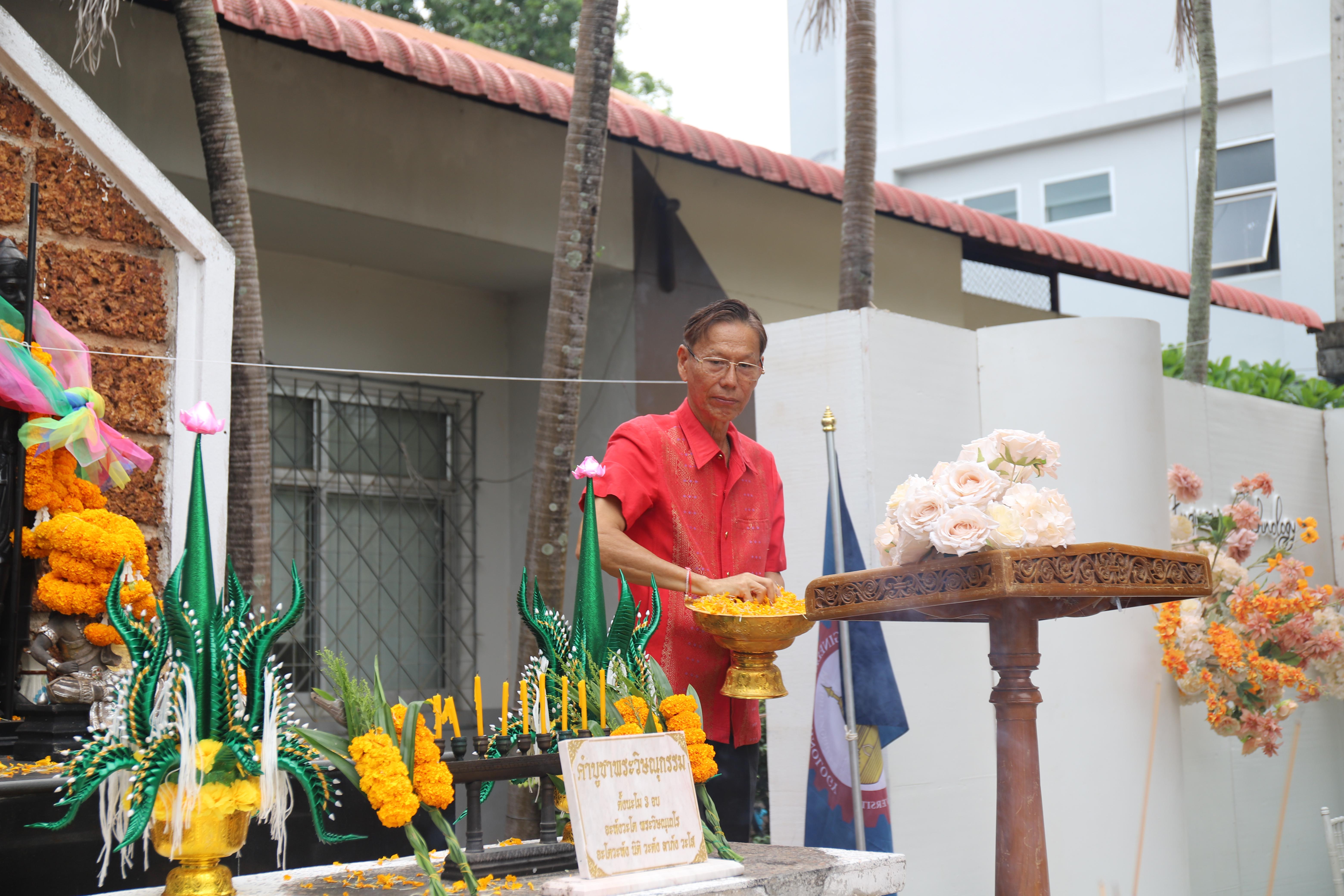 164. พิธีไหว้ครูช่างอบรมคุณธรรมและสานสัมพันธ์พี่น้อง ประจำปี 2568