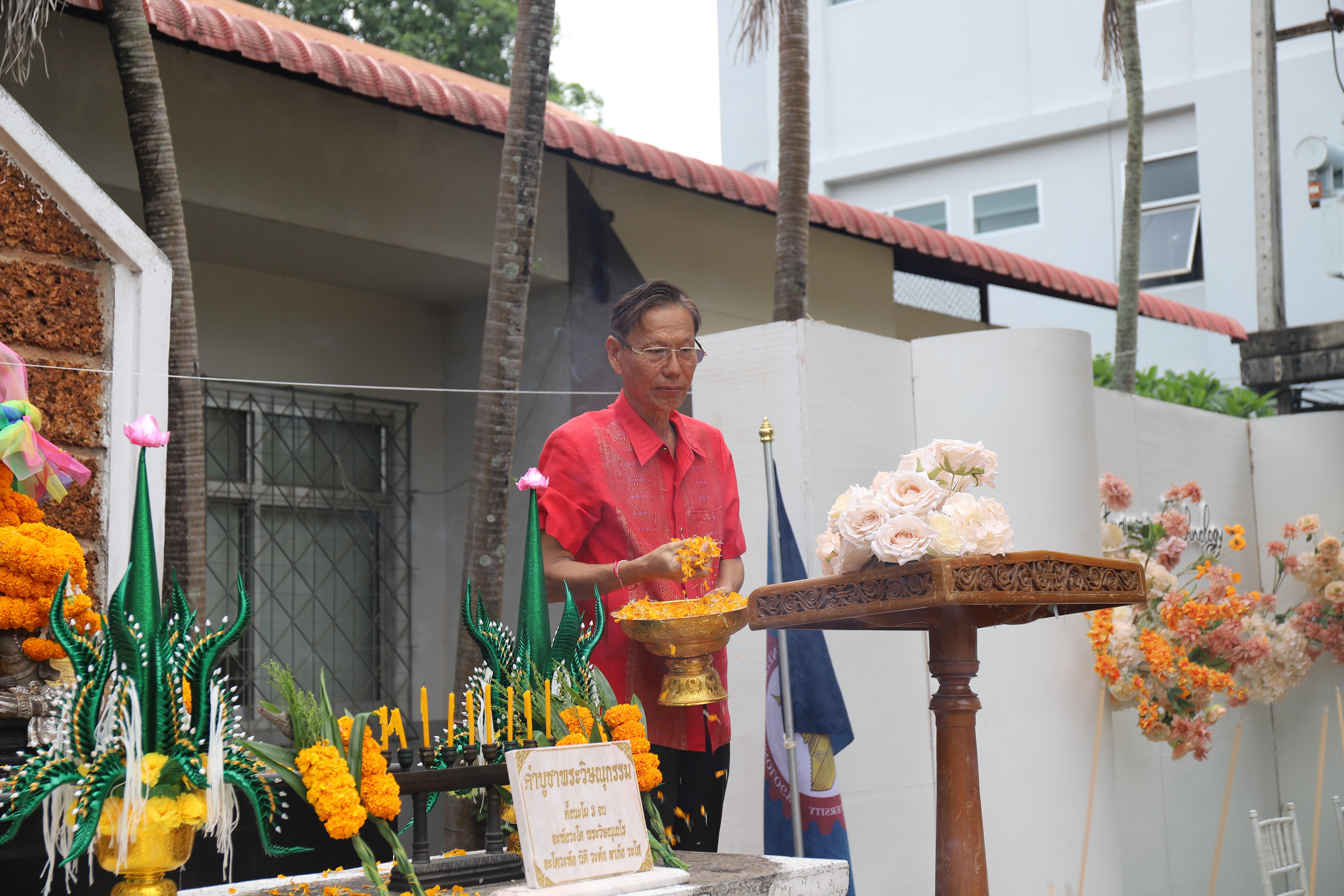 165. พิธีไหว้ครูช่างอบรมคุณธรรมและสานสัมพันธ์พี่น้อง ประจำปี 2568