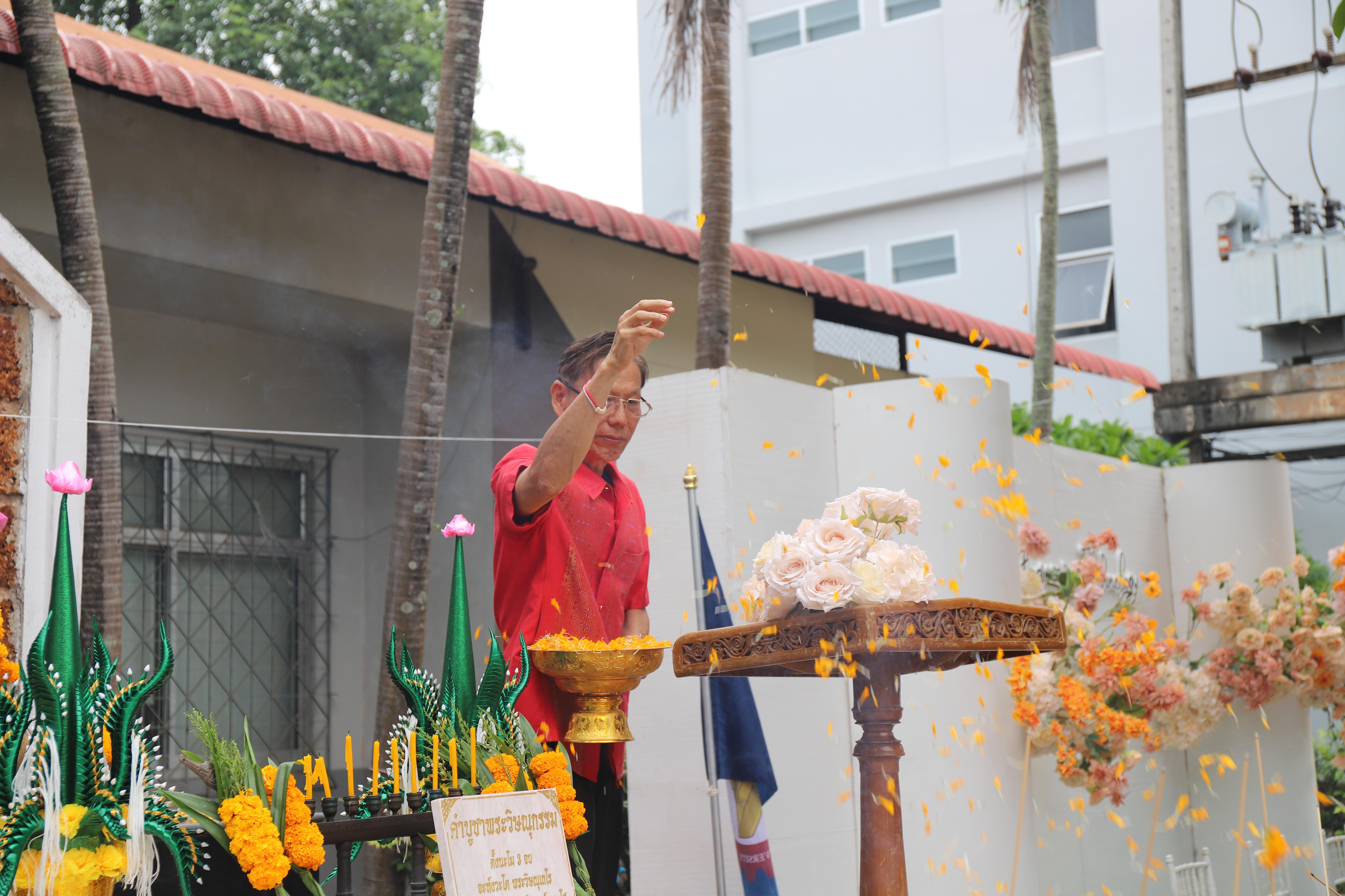 168. พิธีไหว้ครูช่างอบรมคุณธรรมและสานสัมพันธ์พี่น้อง ประจำปี 2568