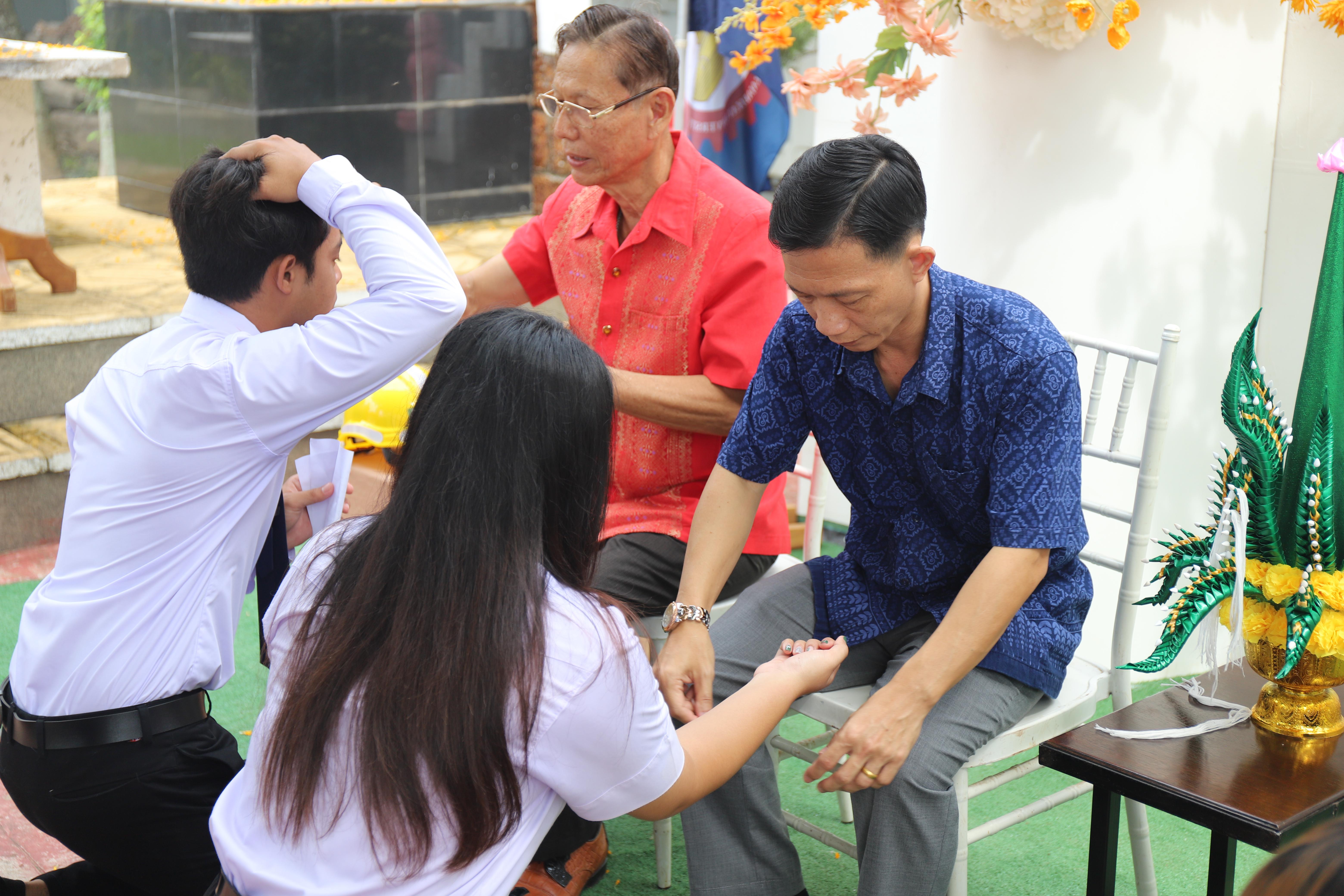 177. พิธีไหว้ครูช่างอบรมคุณธรรมและสานสัมพันธ์พี่น้อง ประจำปี 2568