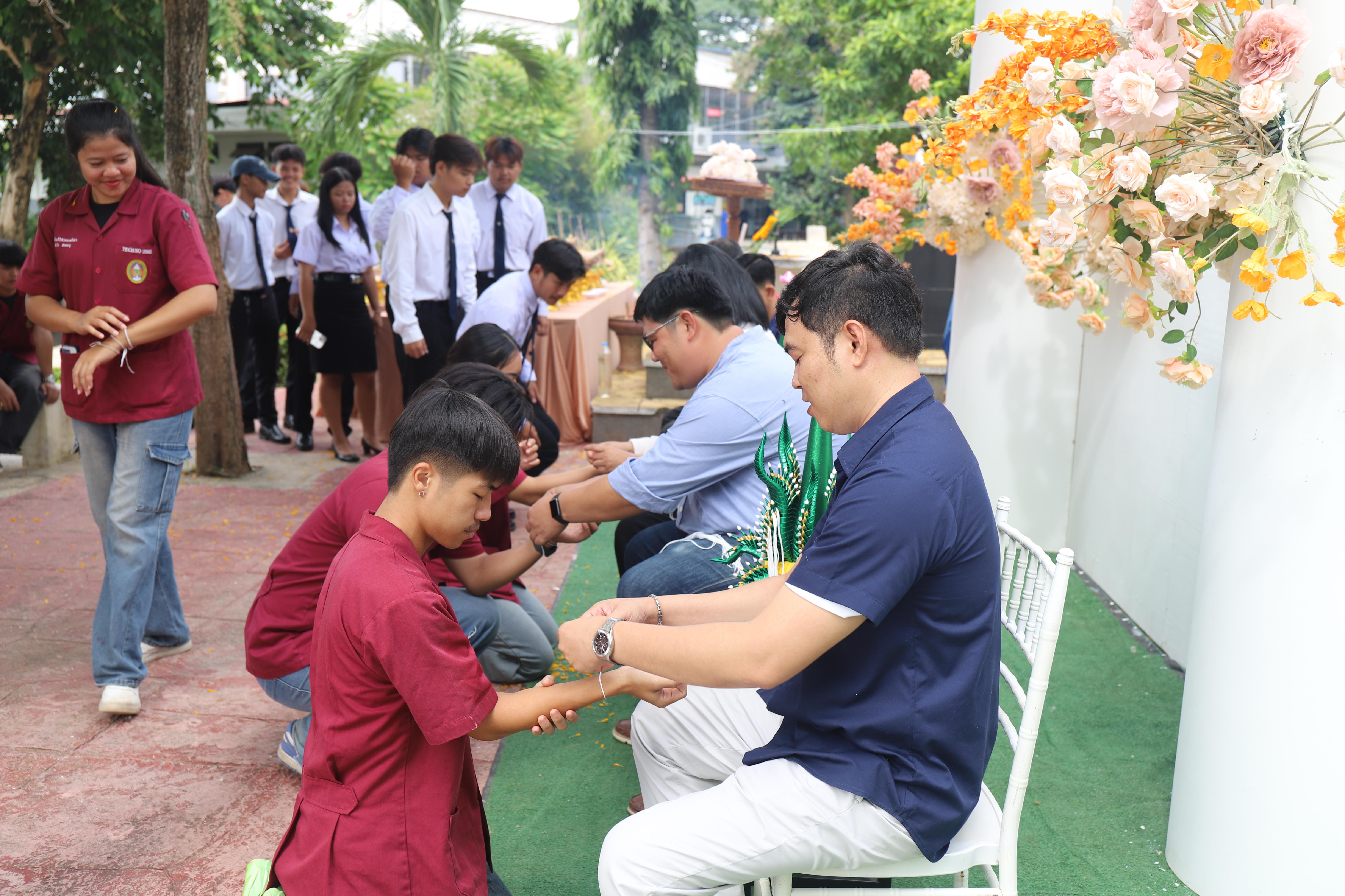 196. พิธีไหว้ครูช่างอบรมคุณธรรมและสานสัมพันธ์พี่น้อง ประจำปี 2568