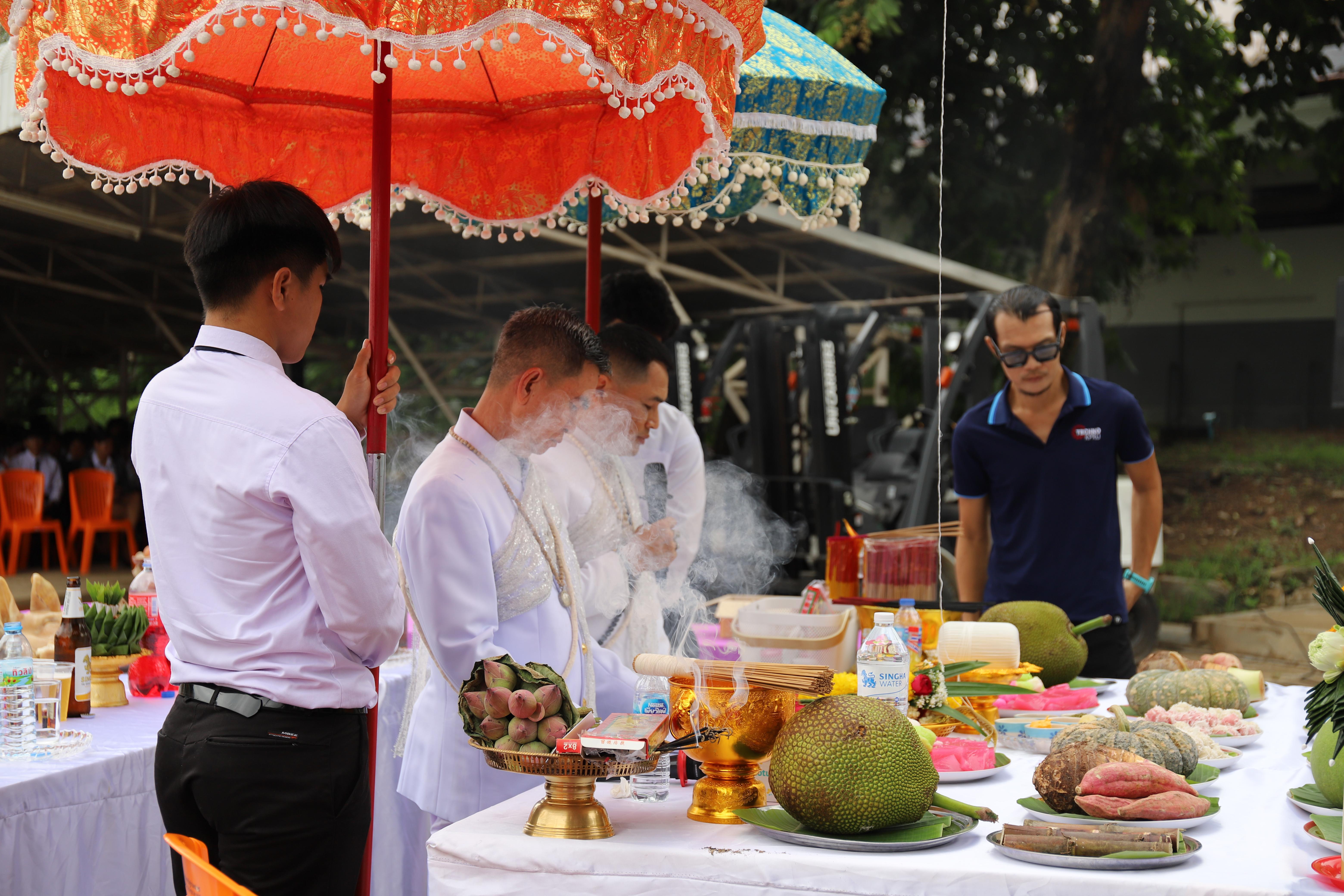 124. กิจกรรมไหว้ครูช่าง บวงสรวงพระวิษณุกรรม