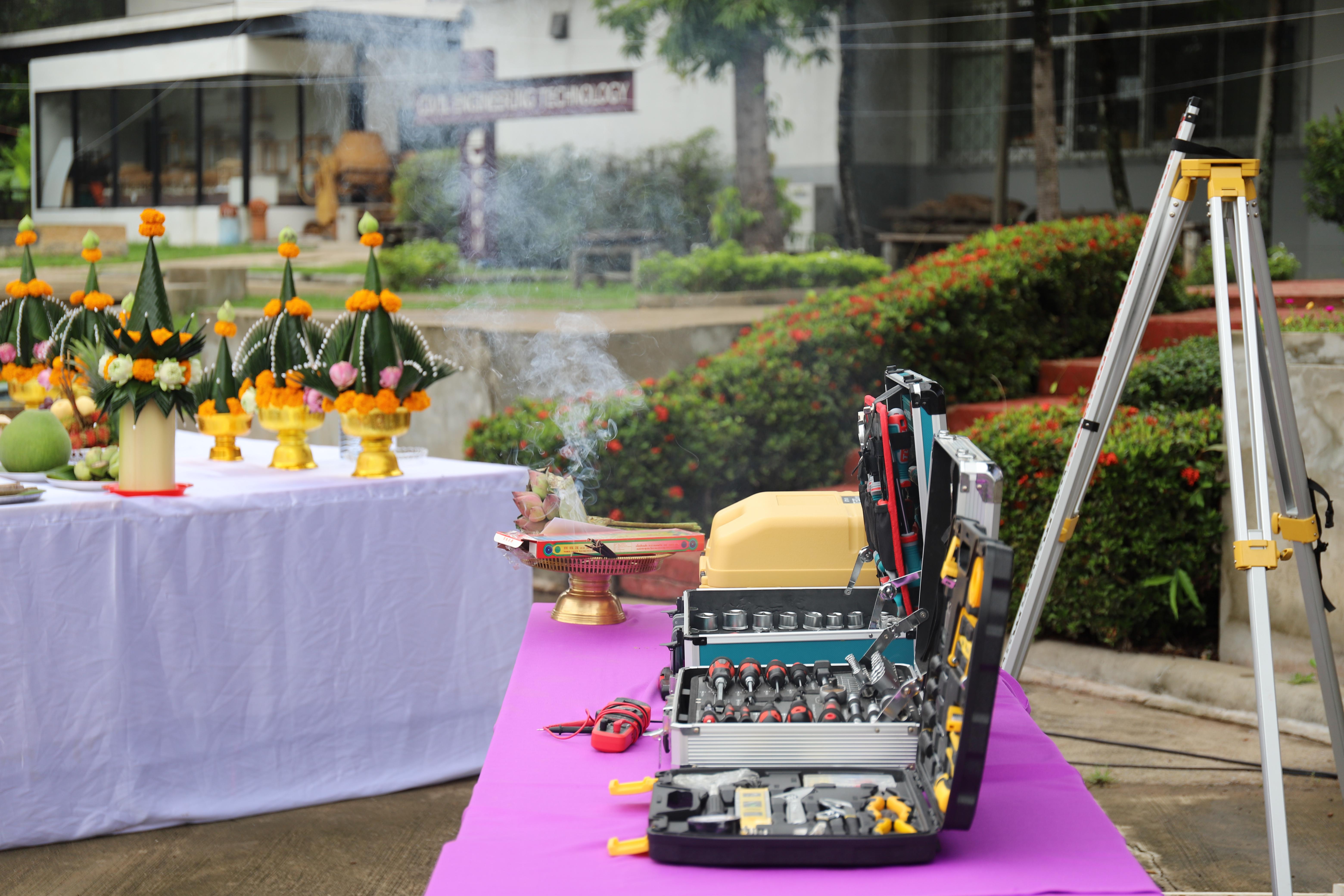 126. กิจกรรมไหว้ครูช่าง บวงสรวงพระวิษณุกรรม