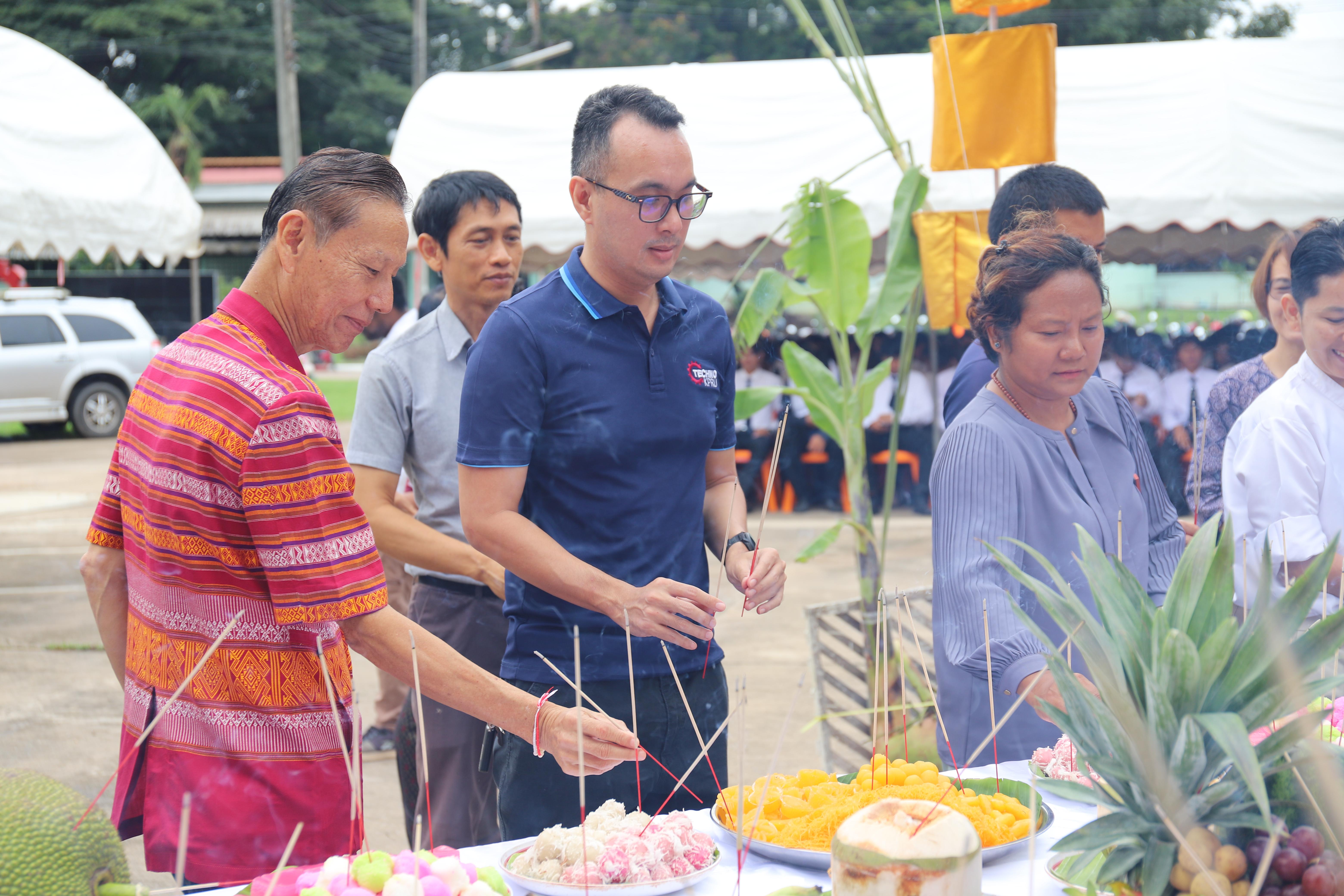 166. กิจกรรมไหว้ครูช่าง บวงสรวงพระวิษณุกรรม