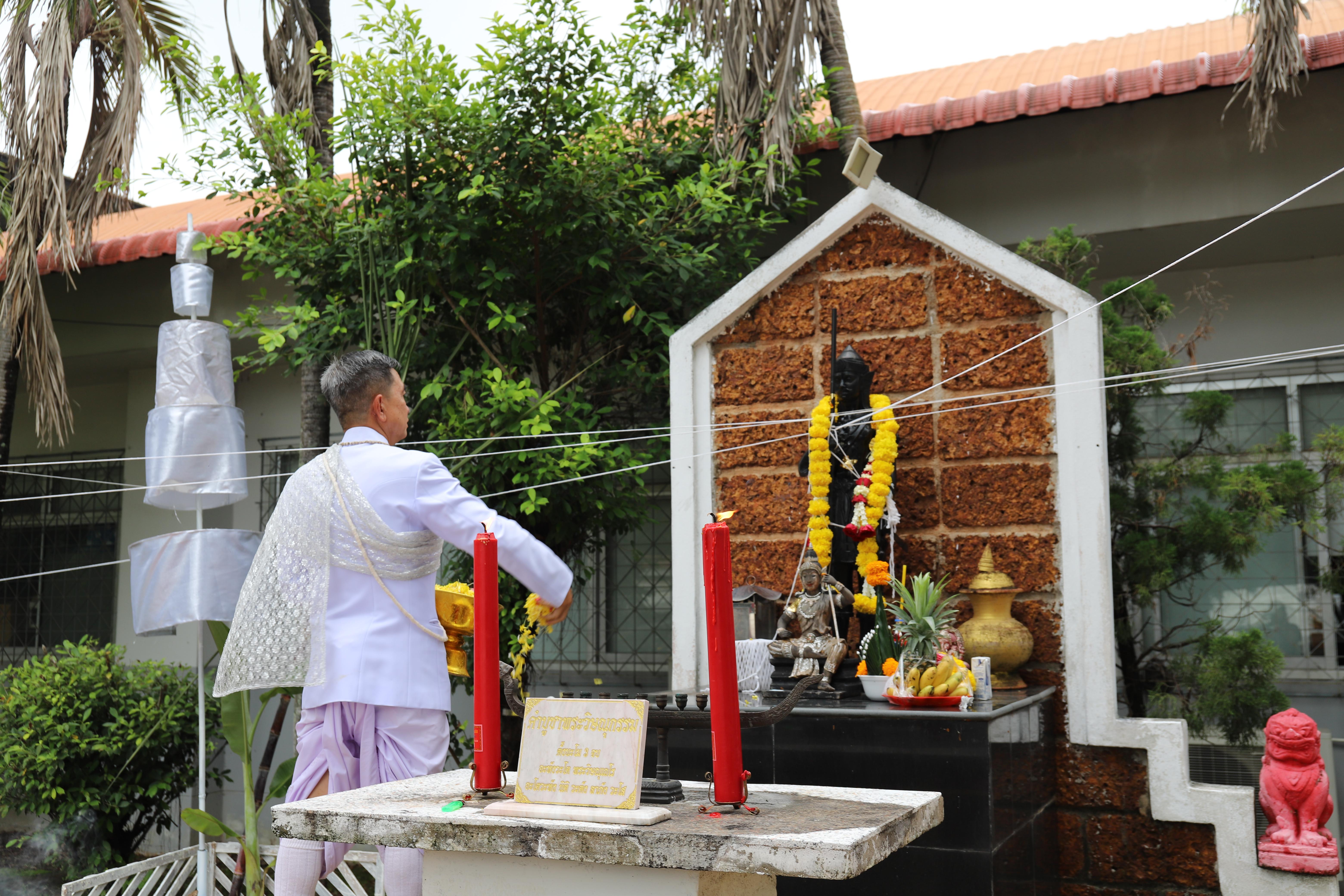 216. กิจกรรมไหว้ครูช่าง บวงสรวงพระวิษณุกรรม