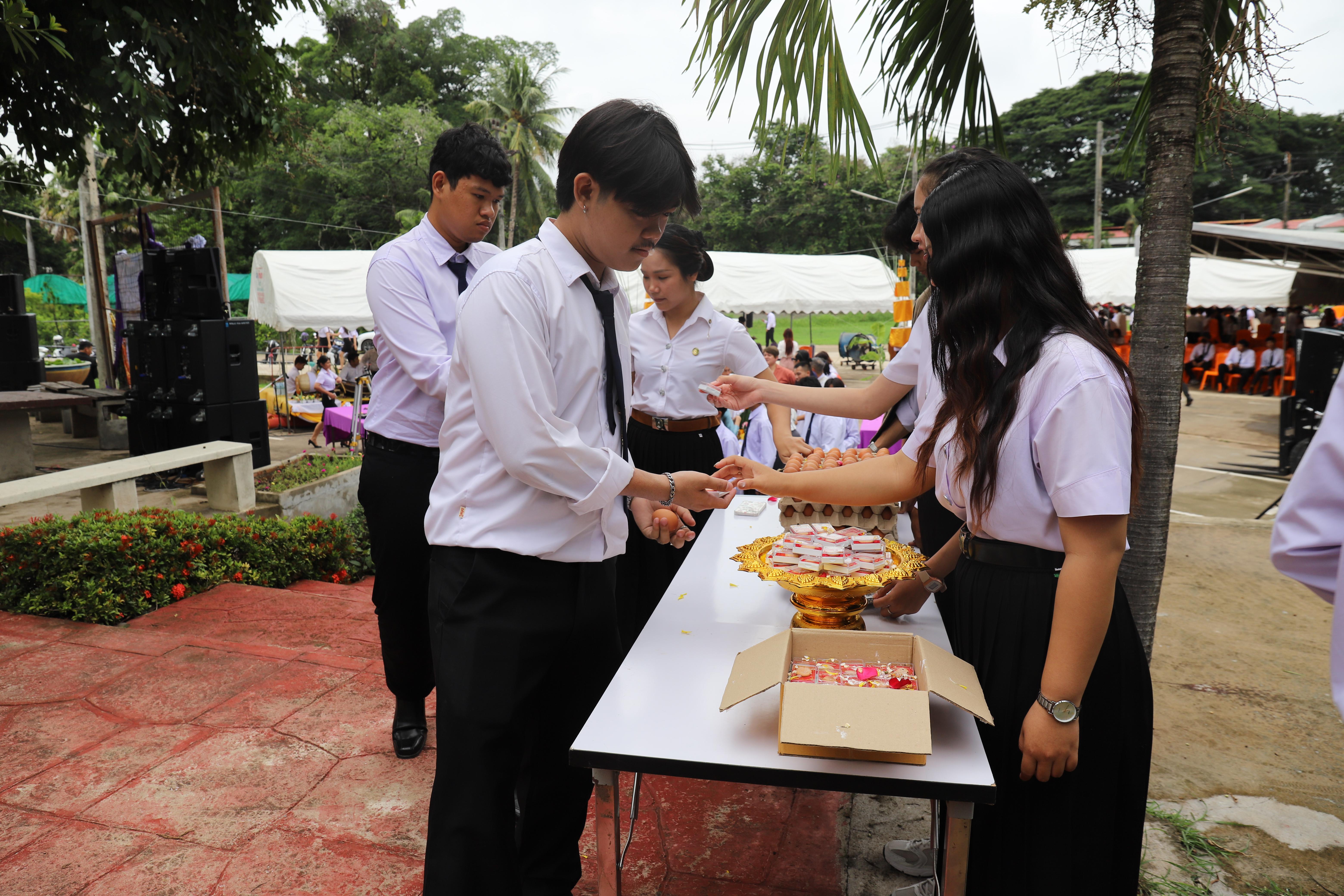 345. กิจกรรมไหว้ครูช่าง บวงสรวงพระวิษณุกรรม
