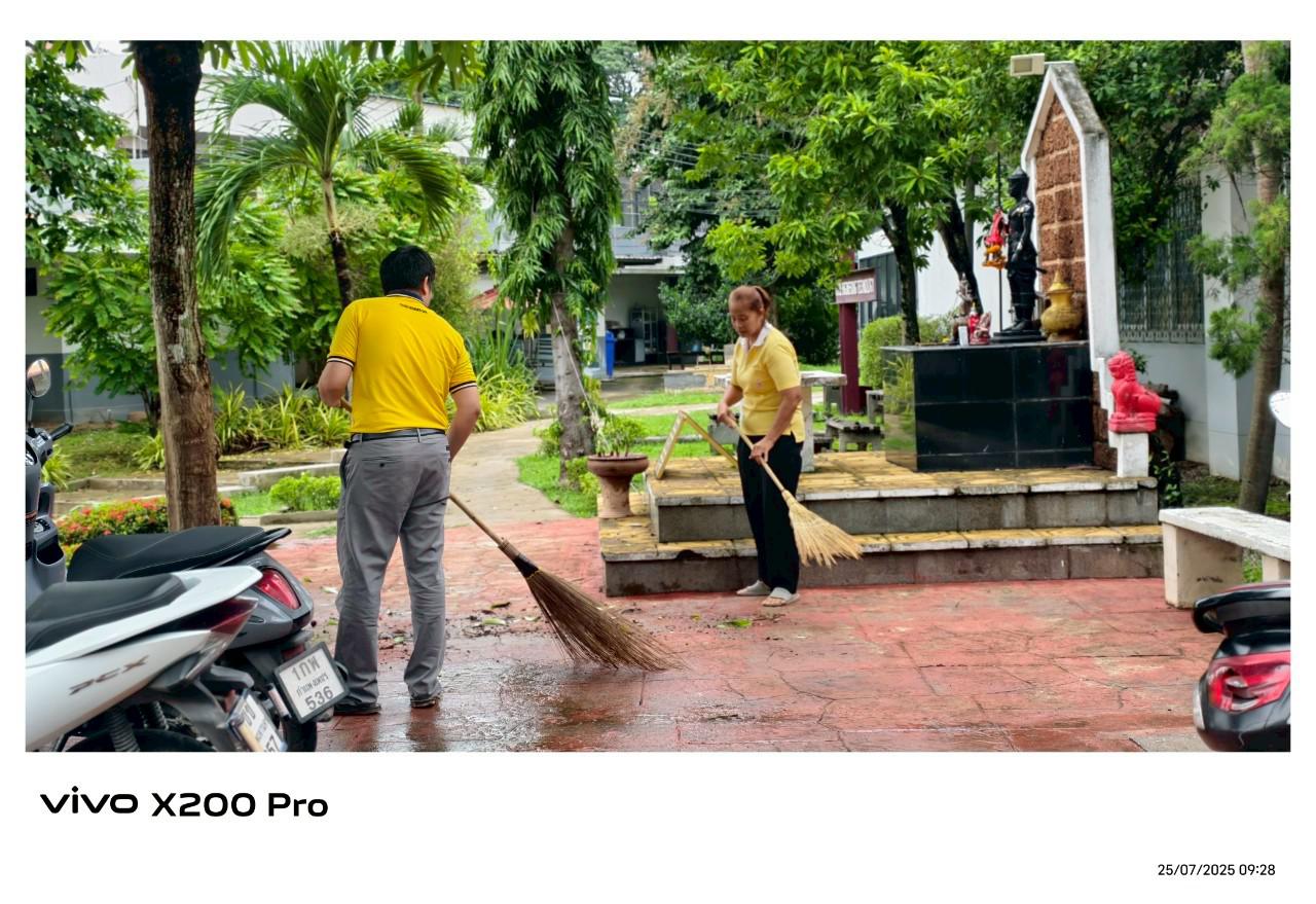 87. กิจกรรมจิตอาสาบำเพ็ญสาธารณประโยชน์ Big Cleaning Day