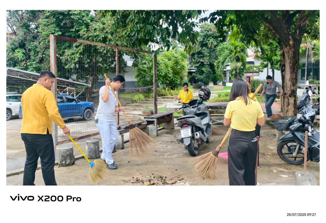 107. กิจกรรมจิตอาสาบำเพ็ญสาธารณประโยชน์ Big Cleaning Day