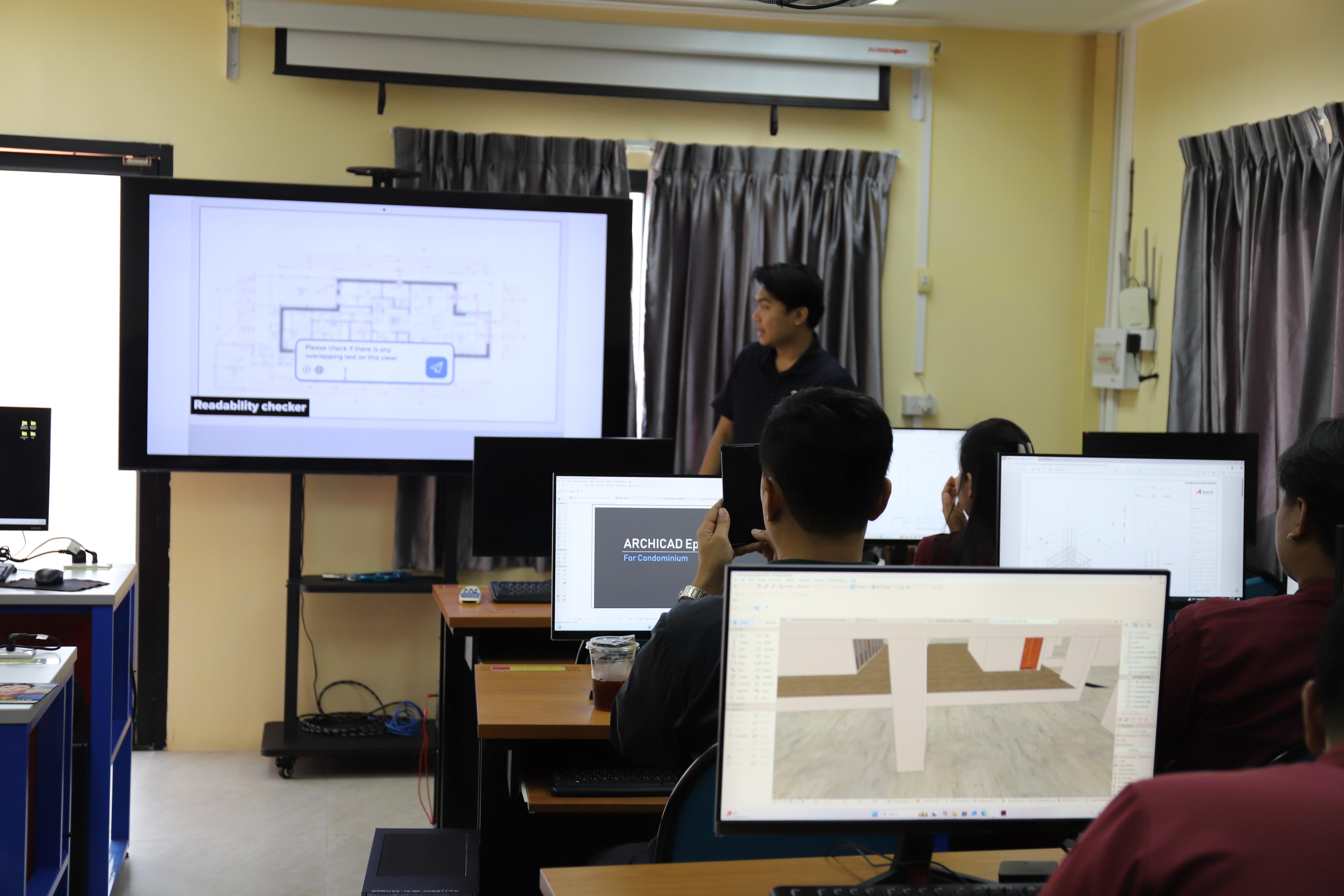 1. กิจกรรมอบรมเสริมสร้างศักยภาพในการผลิตบัณฑิตโปรแกรมวิชาเทคโนโลยีวิศวกรรมโยธา