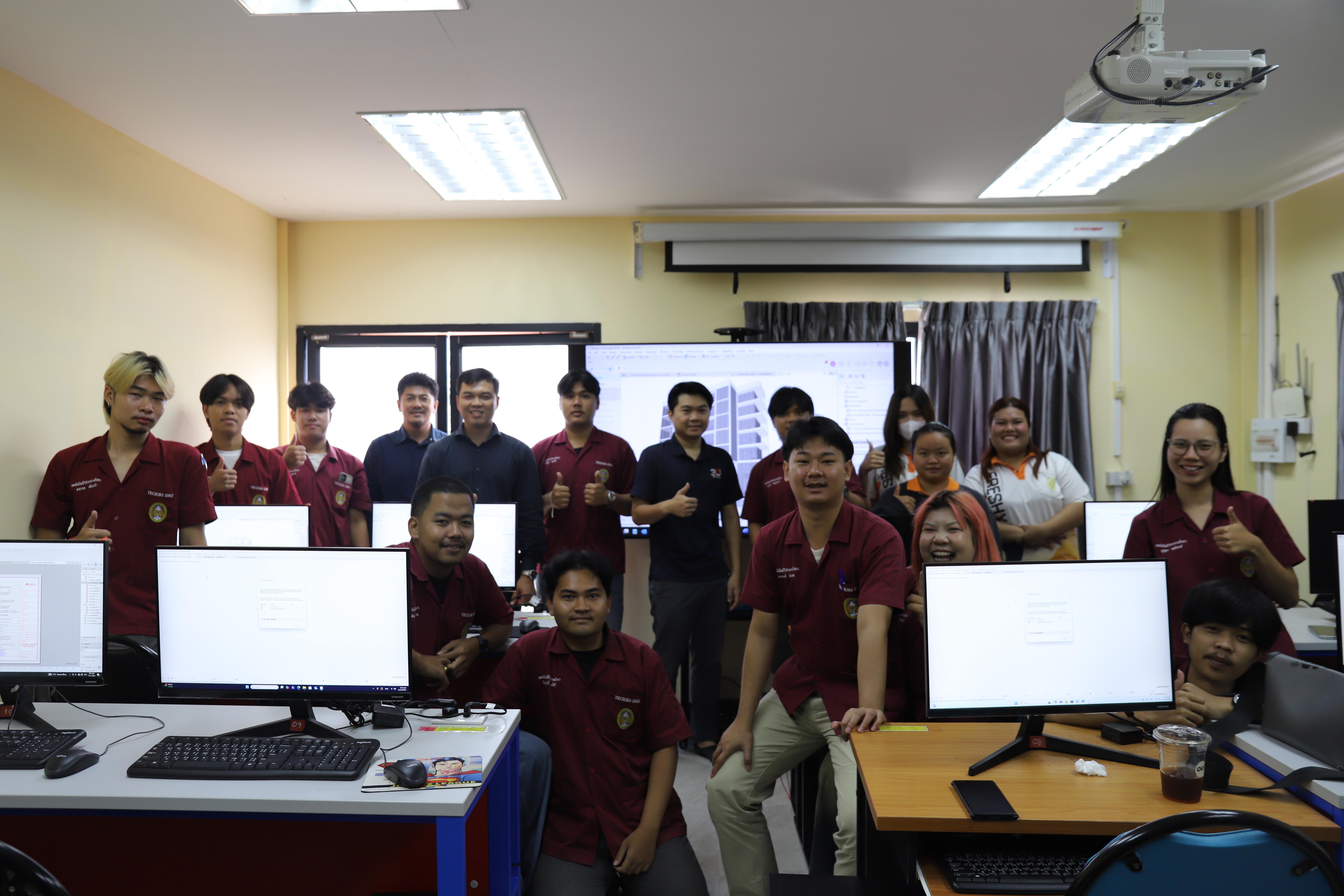 27. กิจกรรมอบรมเสริมสร้างศักยภาพในการผลิตบัณฑิตโปรแกรมวิชาเทคโนโลยีวิศวกรรมโยธา ครั้งที่1