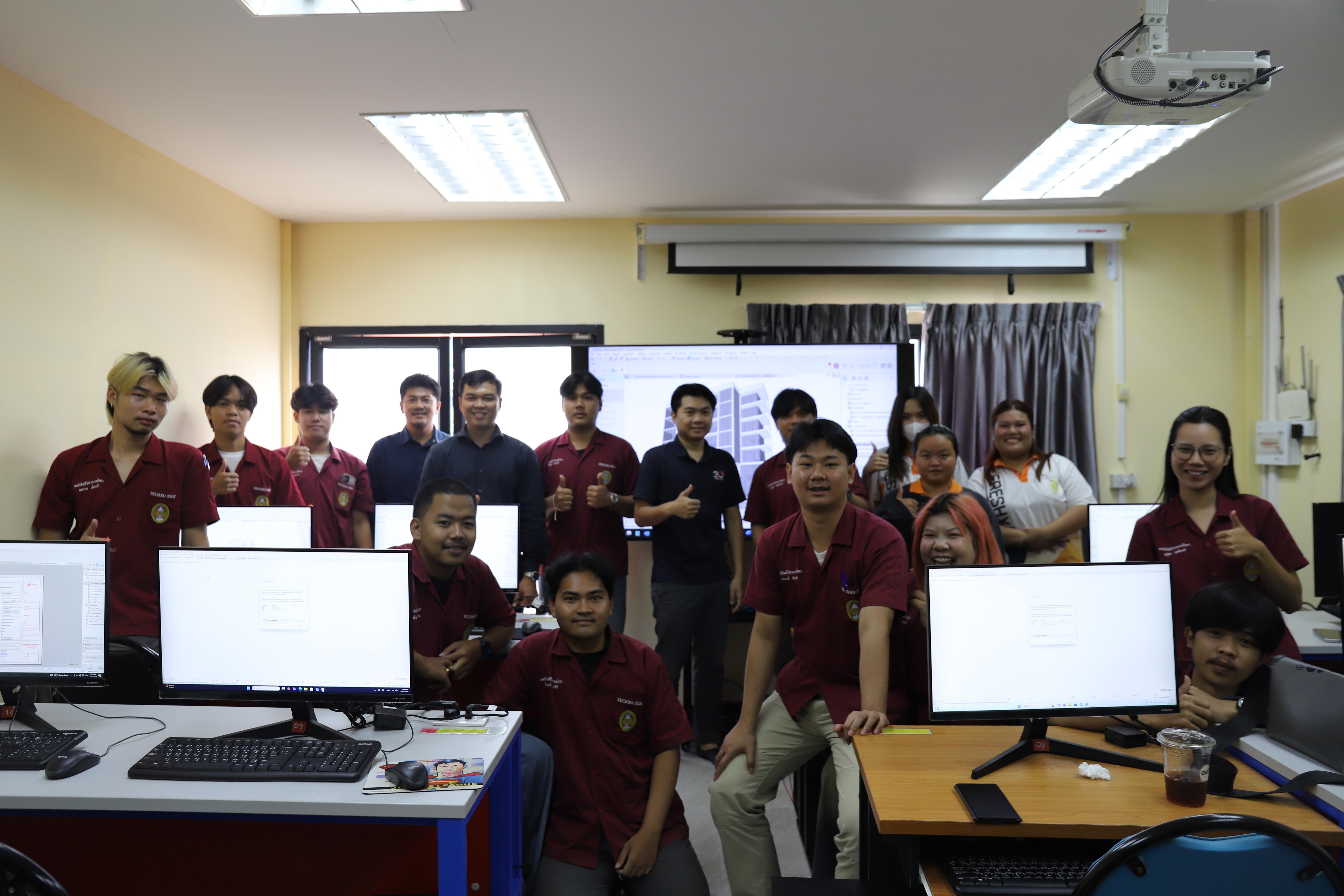 28. กิจกรรมอบรมเสริมสร้างศักยภาพในการผลิตบัณฑิตโปรแกรมวิชาเทคโนโลยีวิศวกรรมโยธา ครั้งที่1