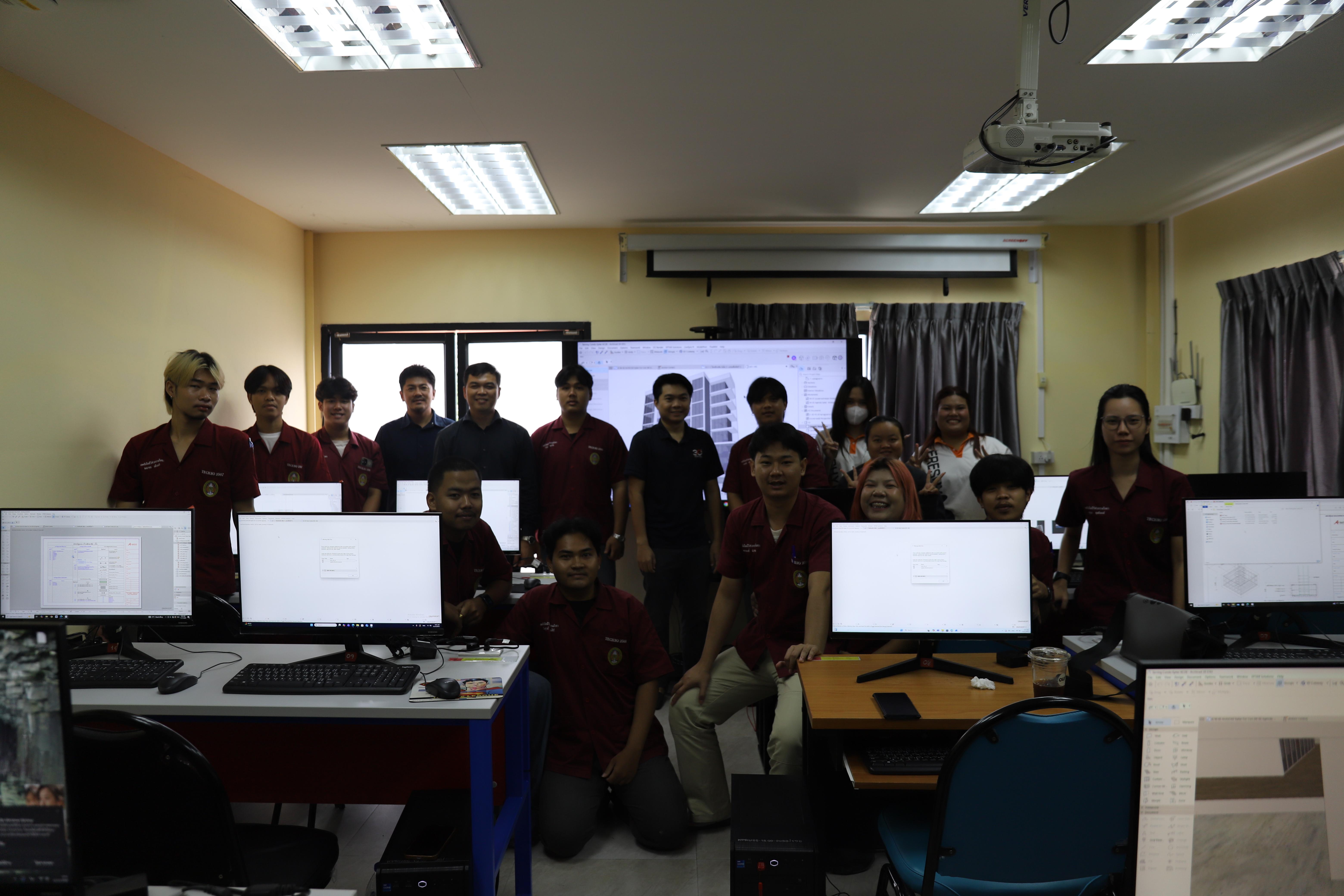 29. กิจกรรมอบรมเสริมสร้างศักยภาพในการผลิตบัณฑิตโปรแกรมวิชาเทคโนโลยีวิศวกรรมโยธา ครั้งที่1