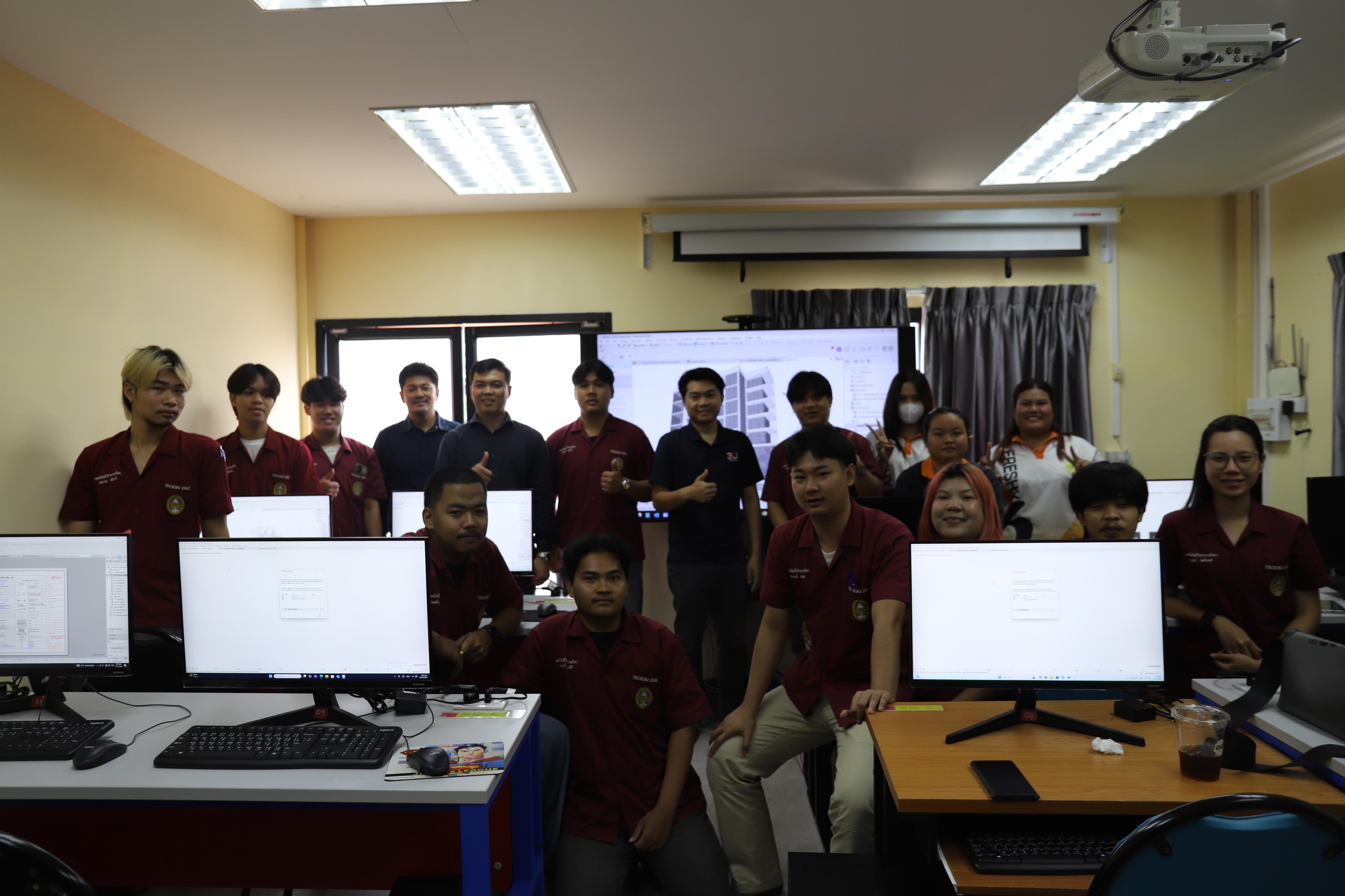 31. กิจกรรมอบรมเสริมสร้างศักยภาพในการผลิตบัณฑิตโปรแกรมวิชาเทคโนโลยีวิศวกรรมโยธา ครั้งที่1