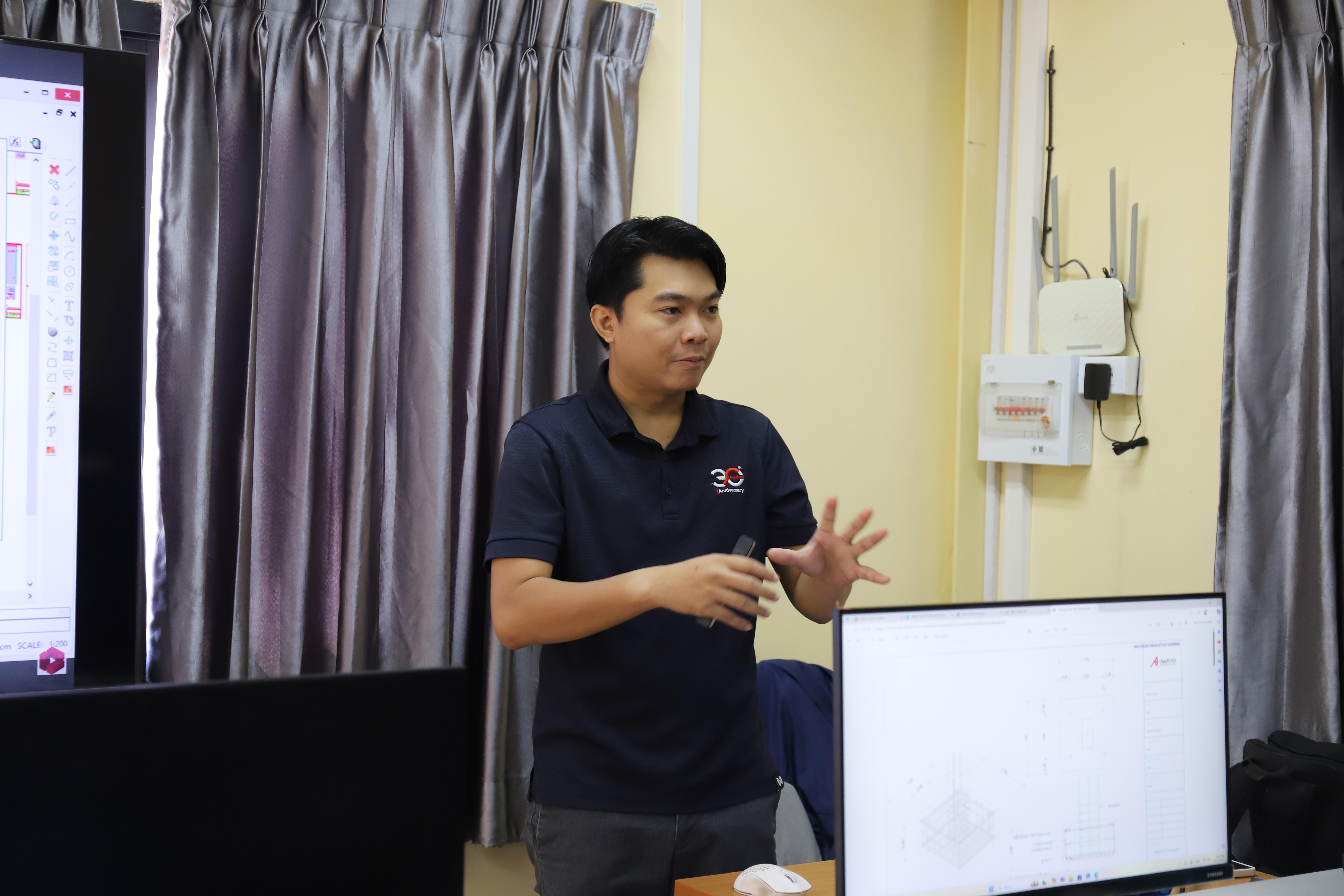 20. กิจกรรมอบรมเสริมสร้างศักยภาพในการผลิตบัณฑิตโปรแกรมวิชาเทคโนโลยีวิศวกรรมโยธา (ครั้งที่ 2)