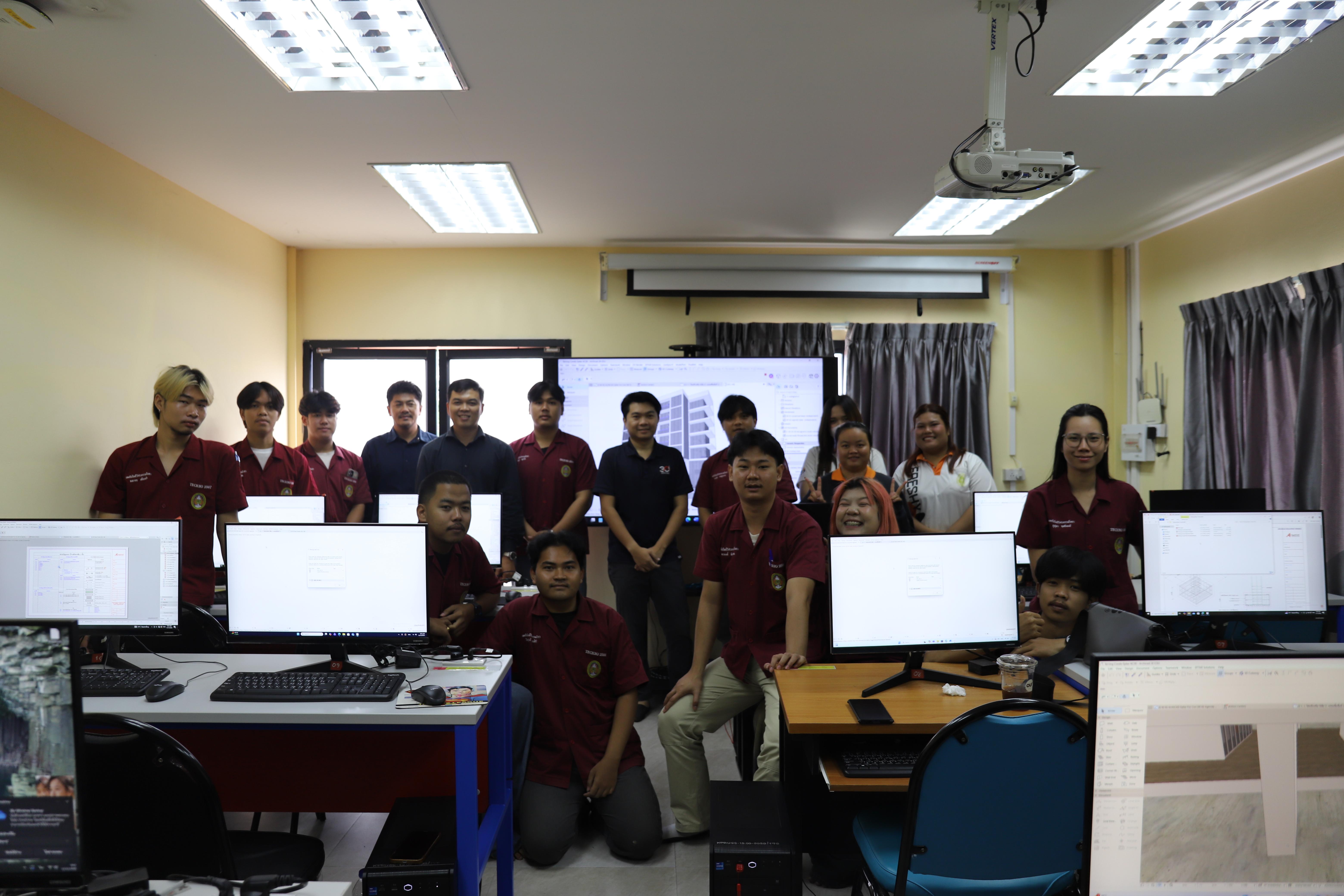 26. กิจกรรมอบรมเสริมสร้างศักยภาพในการผลิตบัณฑิตโปรแกรมวิชาเทคโนโลยีวิศวกรรมโยธา (ครั้งที่ 2)