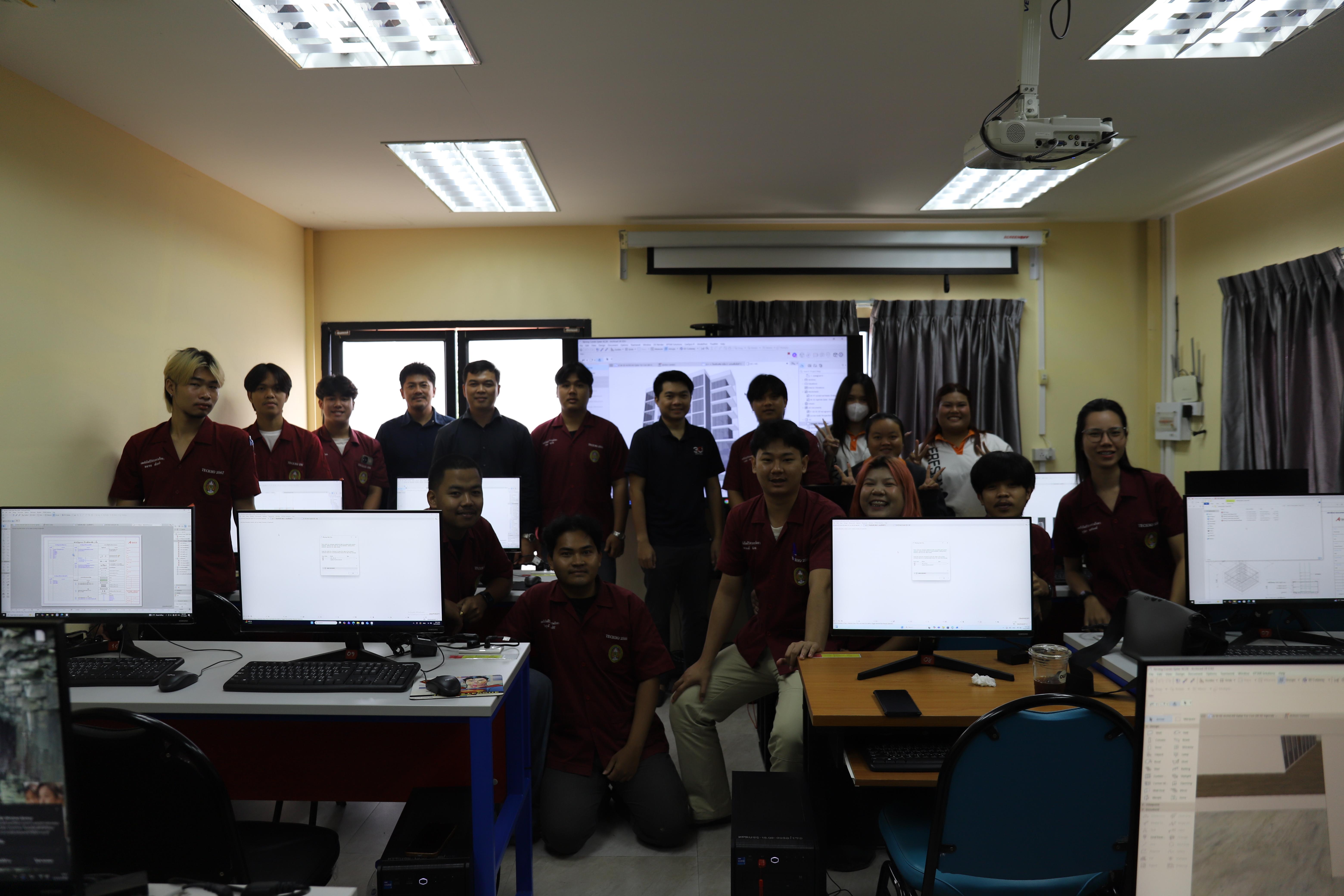 30. กิจกรรมอบรมเสริมสร้างศักยภาพในการผลิตบัณฑิตโปรแกรมวิชาเทคโนโลยีวิศวกรรมโยธา (ครั้งที่ 2)