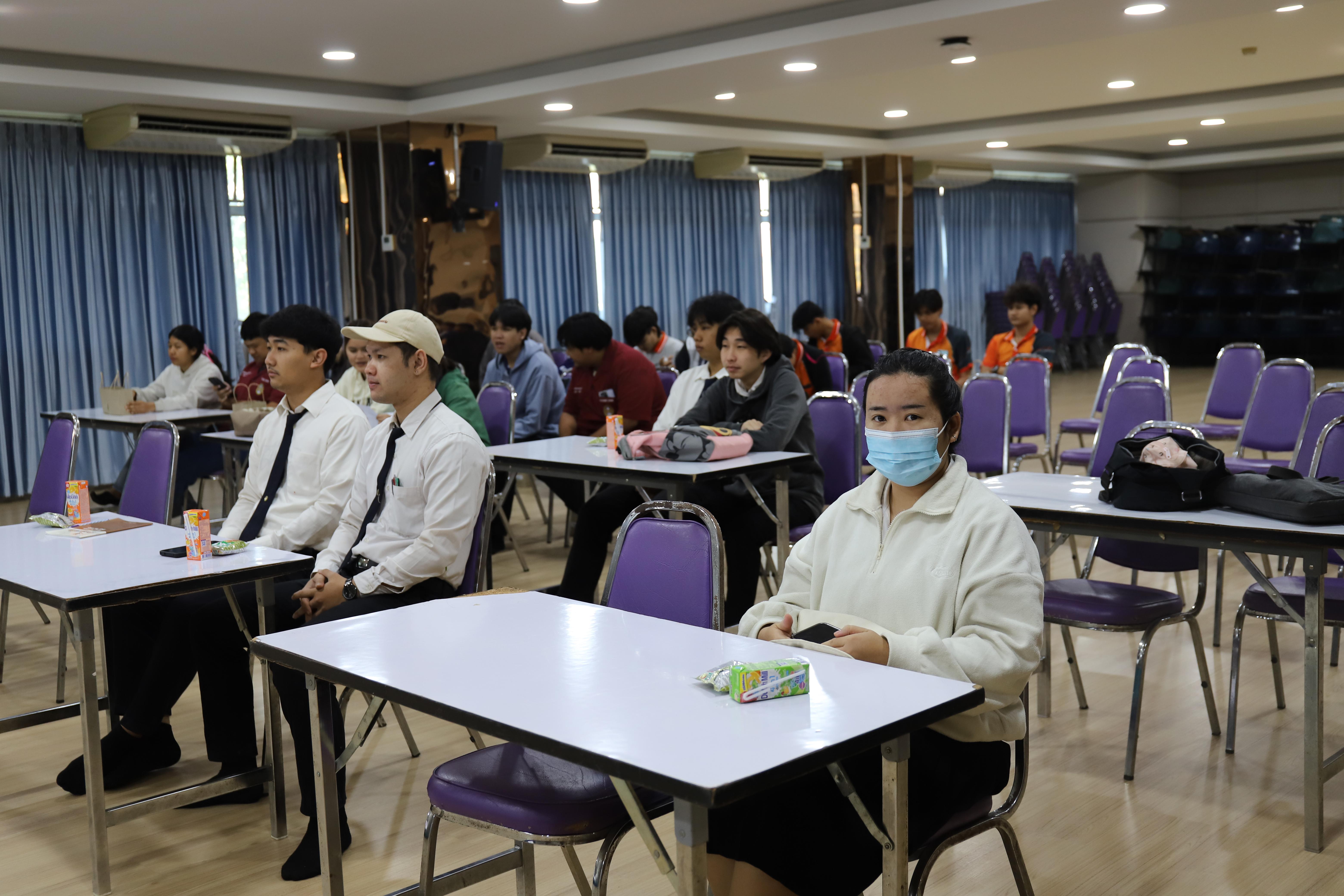 9. กำหนดการกิจกรรมแลกเปลี่ยนเรียนรู้การอาจารย์และนักศึกษาเพื่อเตรียมความพร้อมกับการเรียนการสอนแบบสหกิจศึกษาและ CWIE