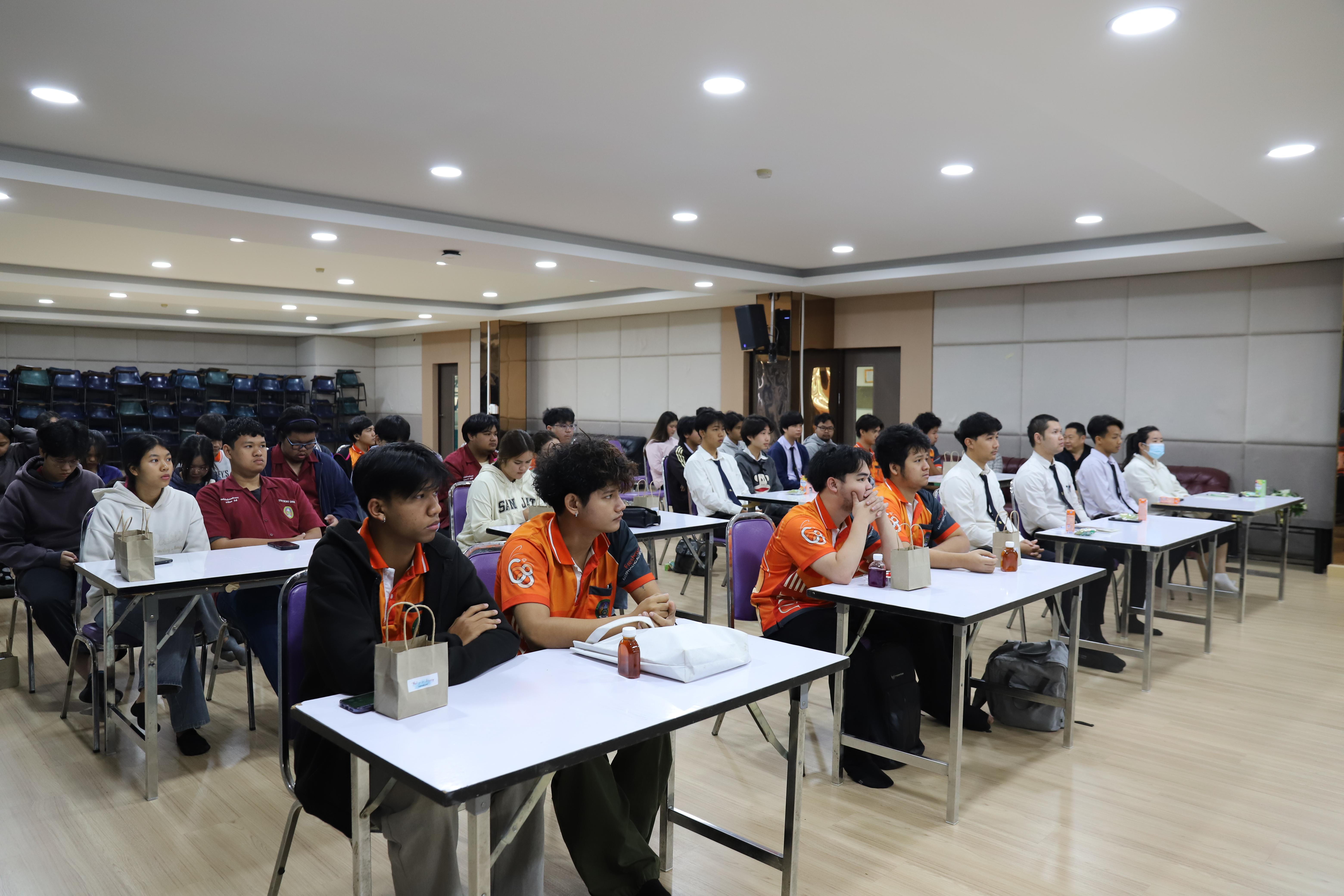 34. กำหนดการกิจกรรมแลกเปลี่ยนเรียนรู้การอาจารย์และนักศึกษาเพื่อเตรียมความพร้อมกับการเรียนการสอนแบบสหกิจศึกษาและ CWIE