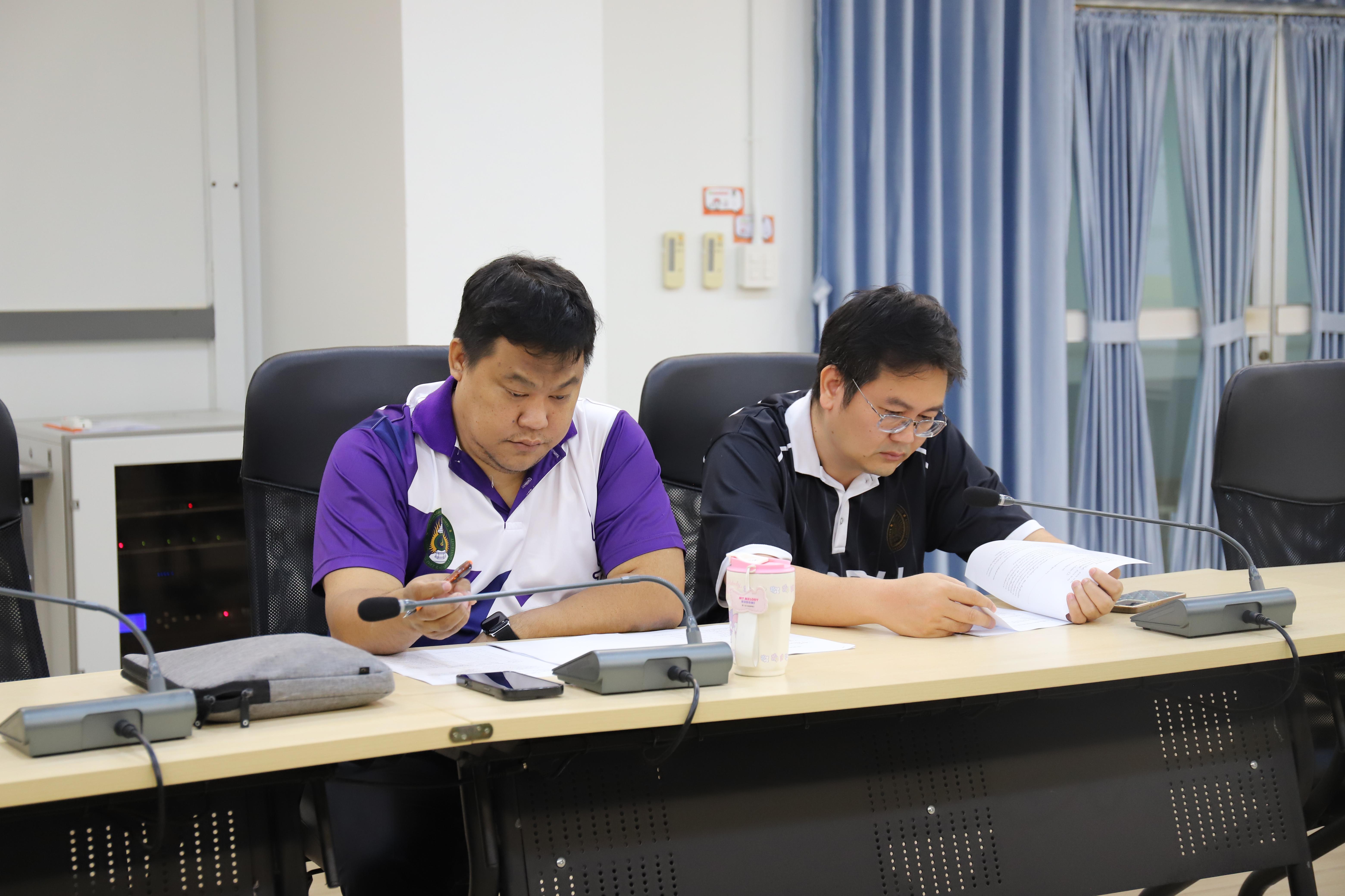 12. กิจกรรมการประชุมเชิงปฏิบัติการเพื่อวิพากษ์และปรับปรุงหลักสูตร Credit Bank  แบบโมดูล โดยเน้นการแลกเปลี่ยนความคิดเห็น