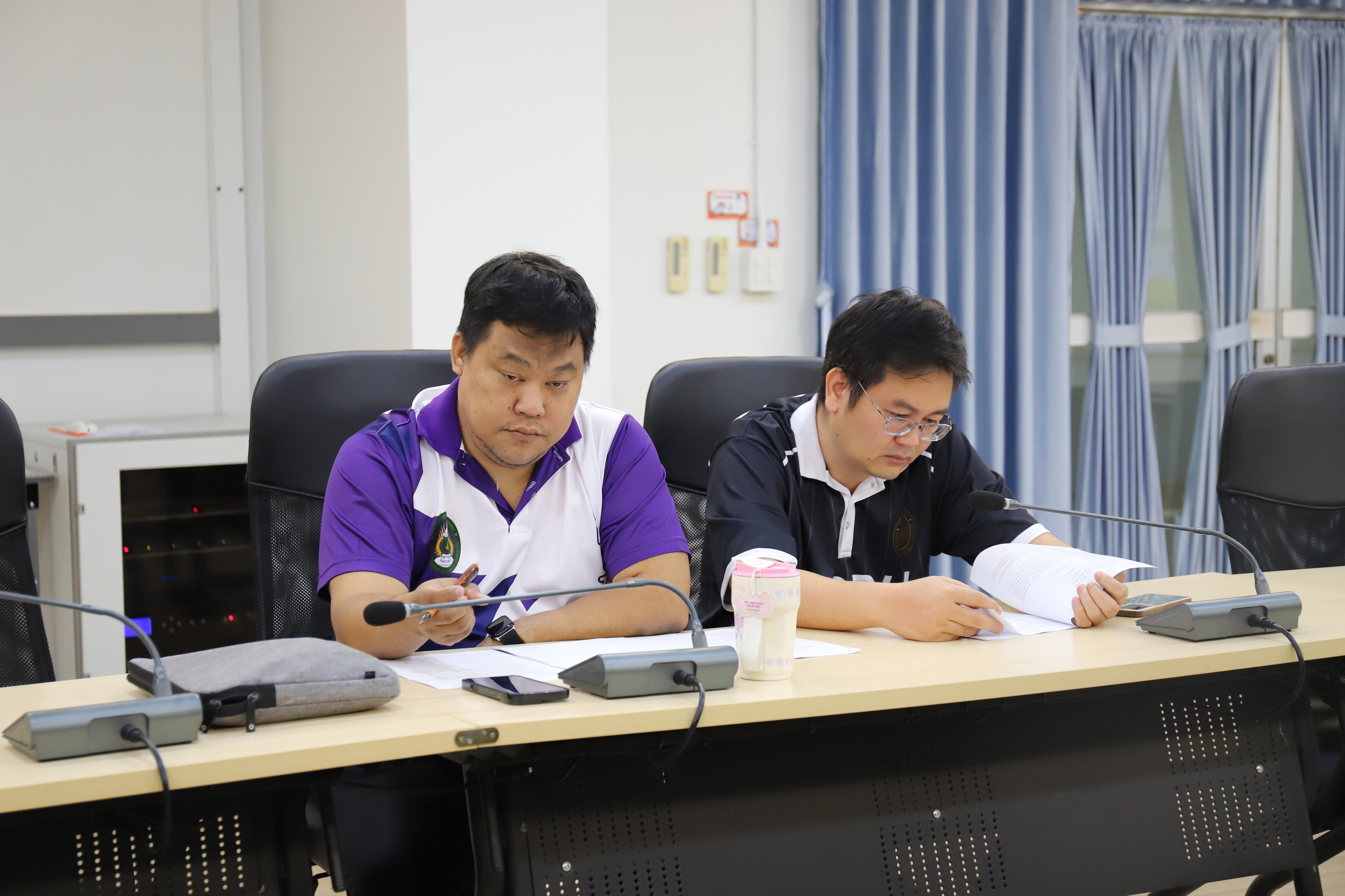 13. กิจกรรมการประชุมเชิงปฏิบัติการเพื่อวิพากษ์และปรับปรุงหลักสูตร Credit Bank  แบบโมดูล โดยเน้นการแลกเปลี่ยนความคิดเห็น