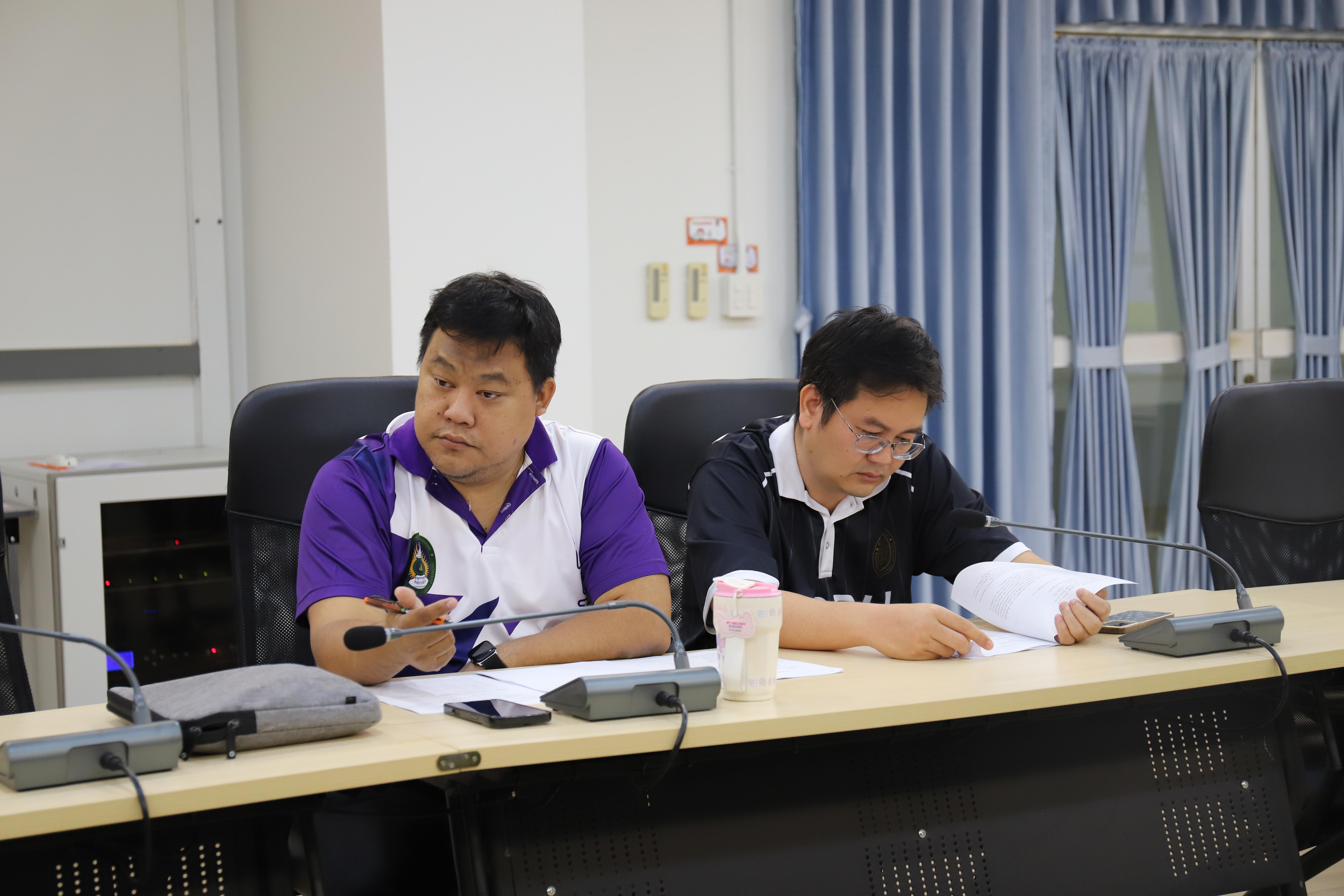 14. กิจกรรมการประชุมเชิงปฏิบัติการเพื่อวิพากษ์และปรับปรุงหลักสูตร Credit Bank  แบบโมดูล โดยเน้นการแลกเปลี่ยนความคิดเห็น