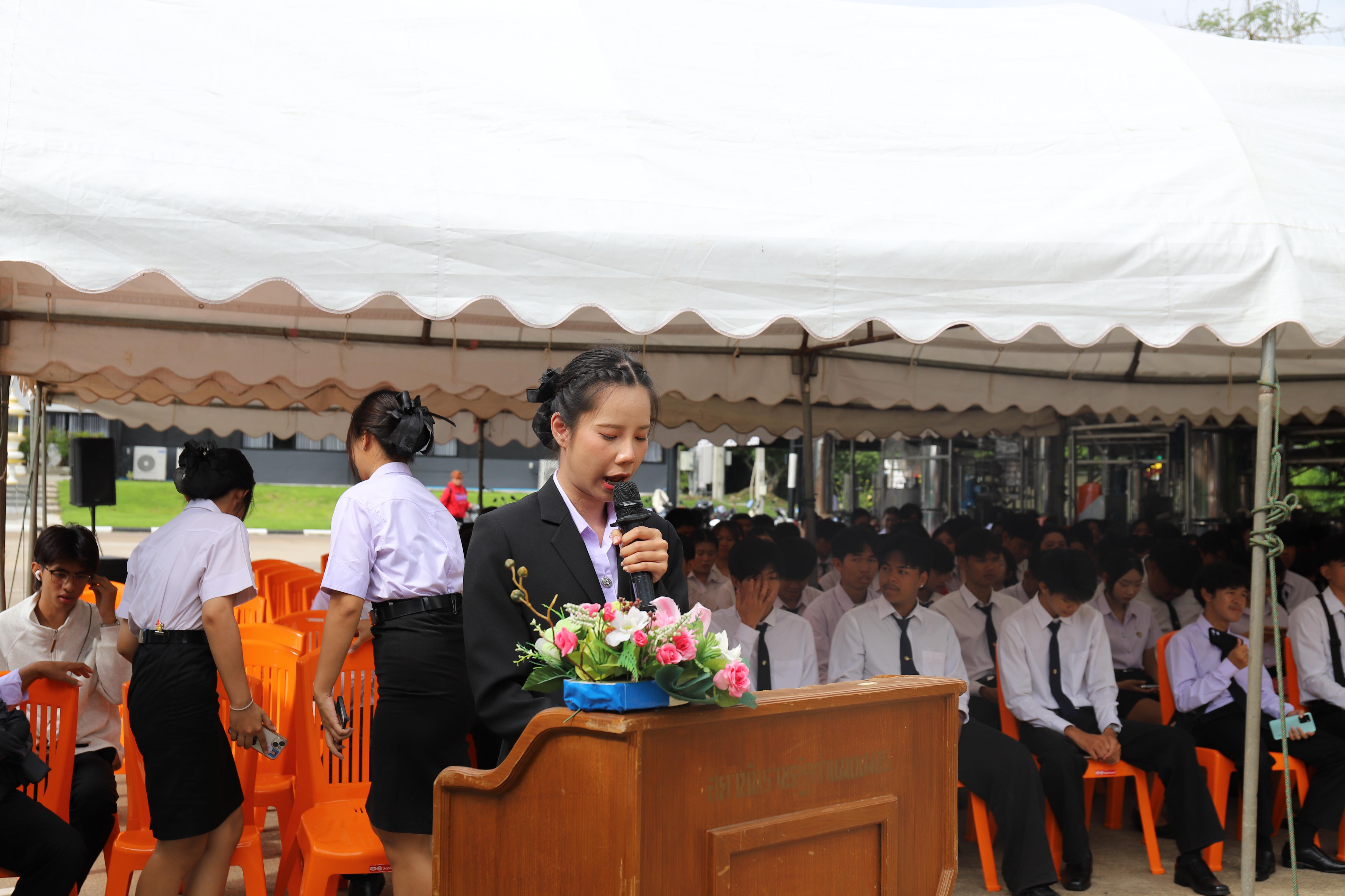 12. คณะเทคโนโลยีอุตสาหกรรม จัดพิธี ไหว้ครูช่าง บวงสรวงพระวิษณุกรรม ประจำปีการศึกษา 2569