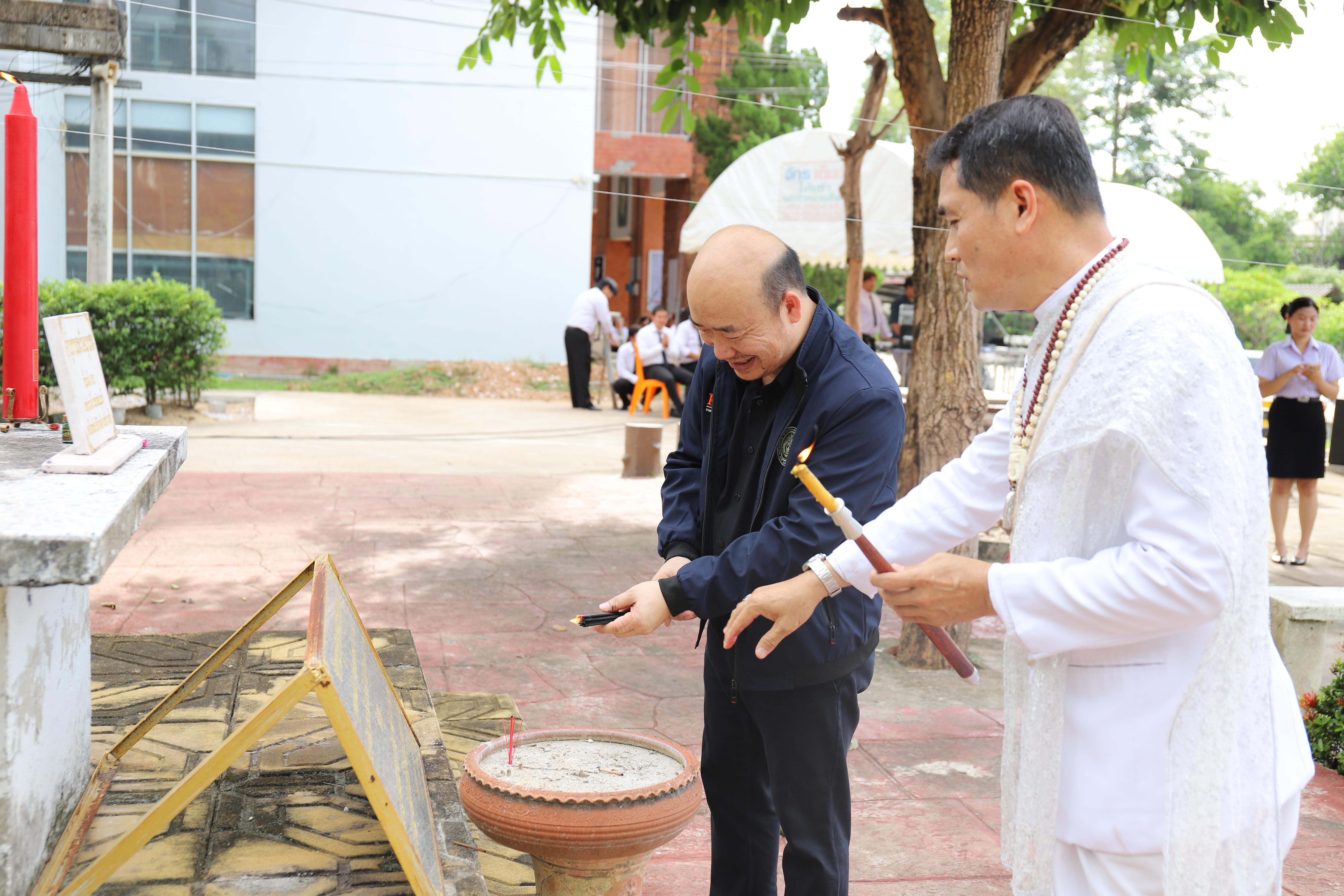 36. คณะเทคโนโลยีอุตสาหกรรม จัดพิธี ไหว้ครูช่าง บวงสรวงพระวิษณุกรรม ประจำปีการศึกษา 2569