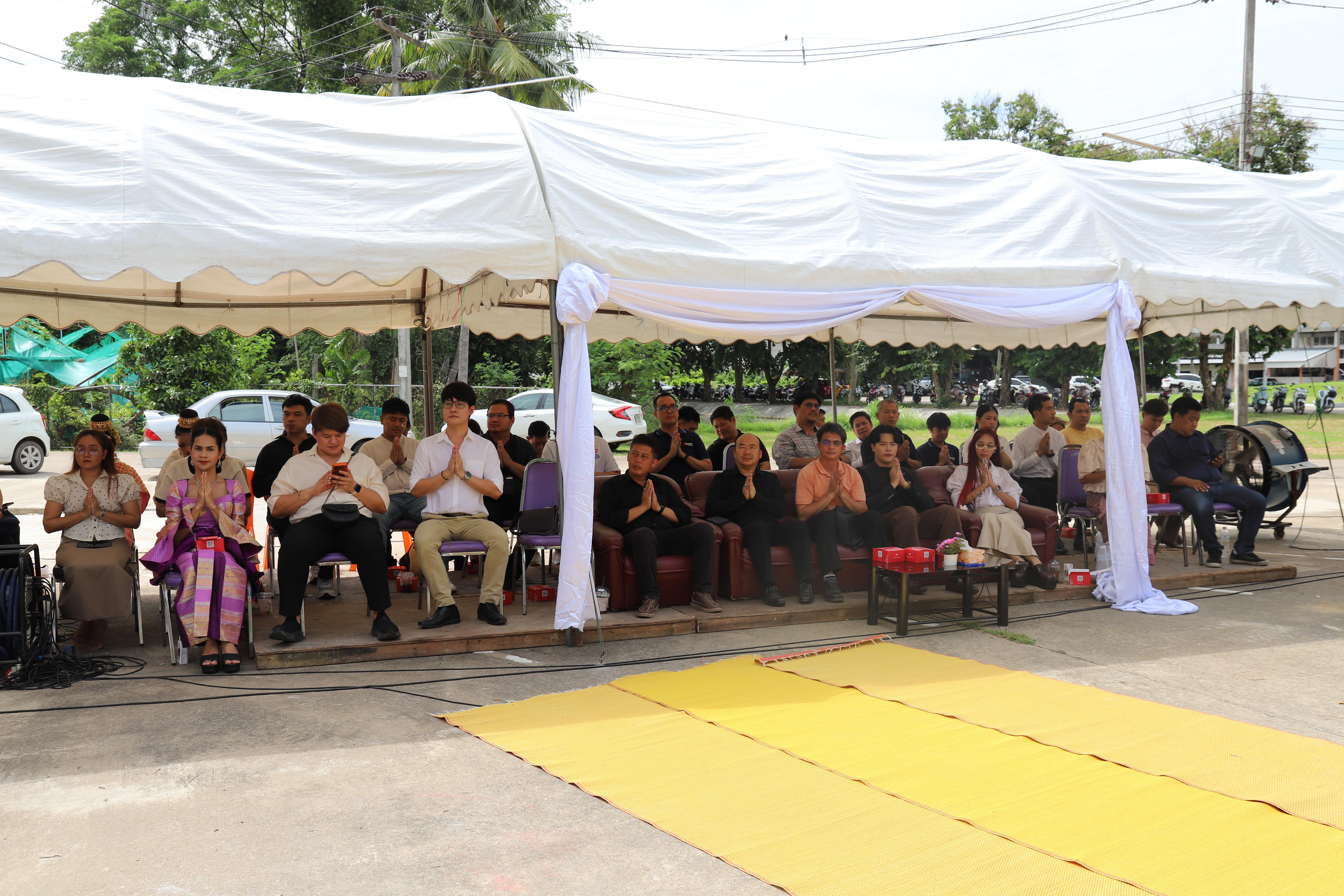 61. คณะเทคโนโลยีอุตสาหกรรม จัดพิธี ไหว้ครูช่าง บวงสรวงพระวิษณุกรรม ประจำปีการศึกษา 2569