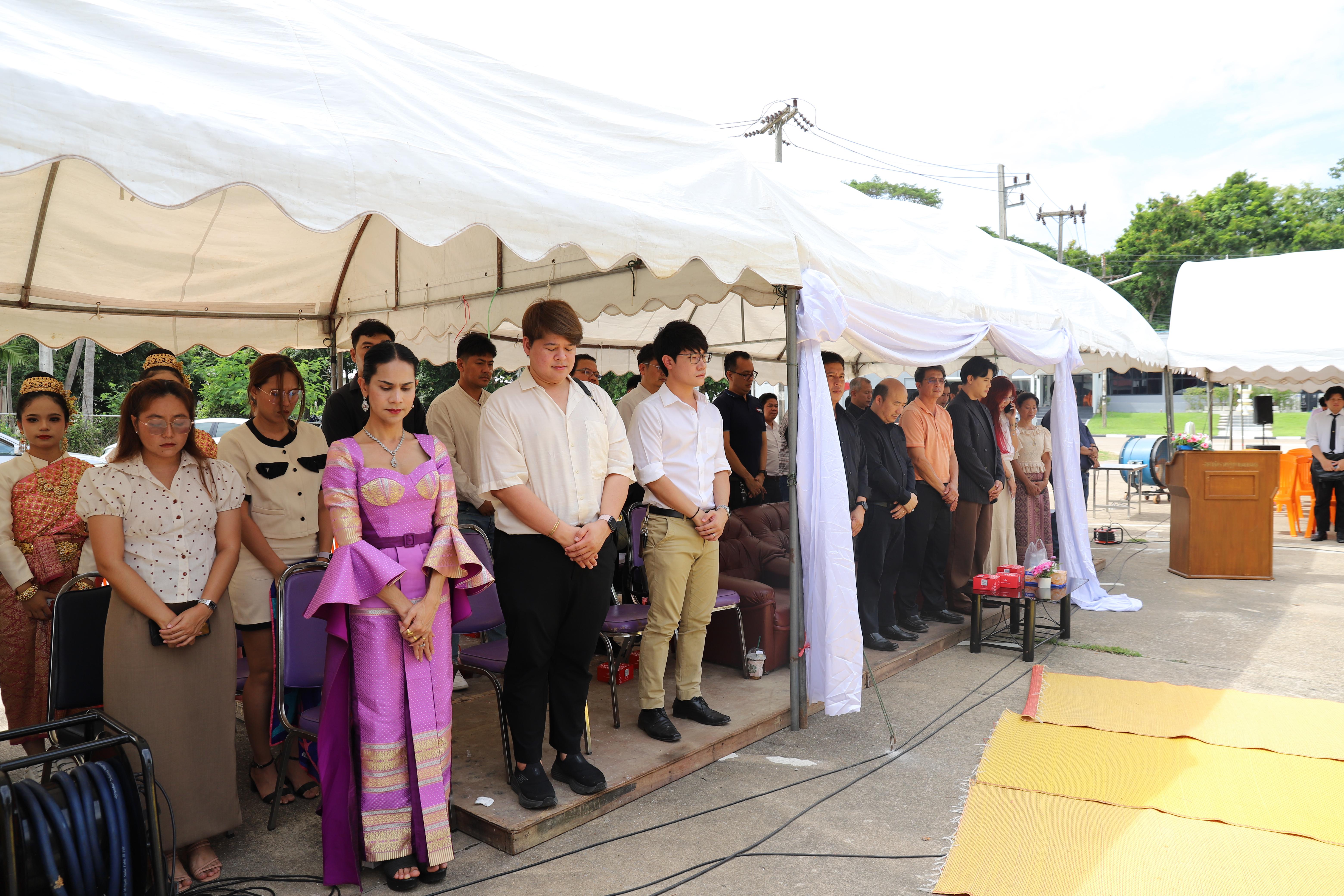 65. คณะเทคโนโลยีอุตสาหกรรม จัดพิธี ไหว้ครูช่าง บวงสรวงพระวิษณุกรรม ประจำปีการศึกษา 2569