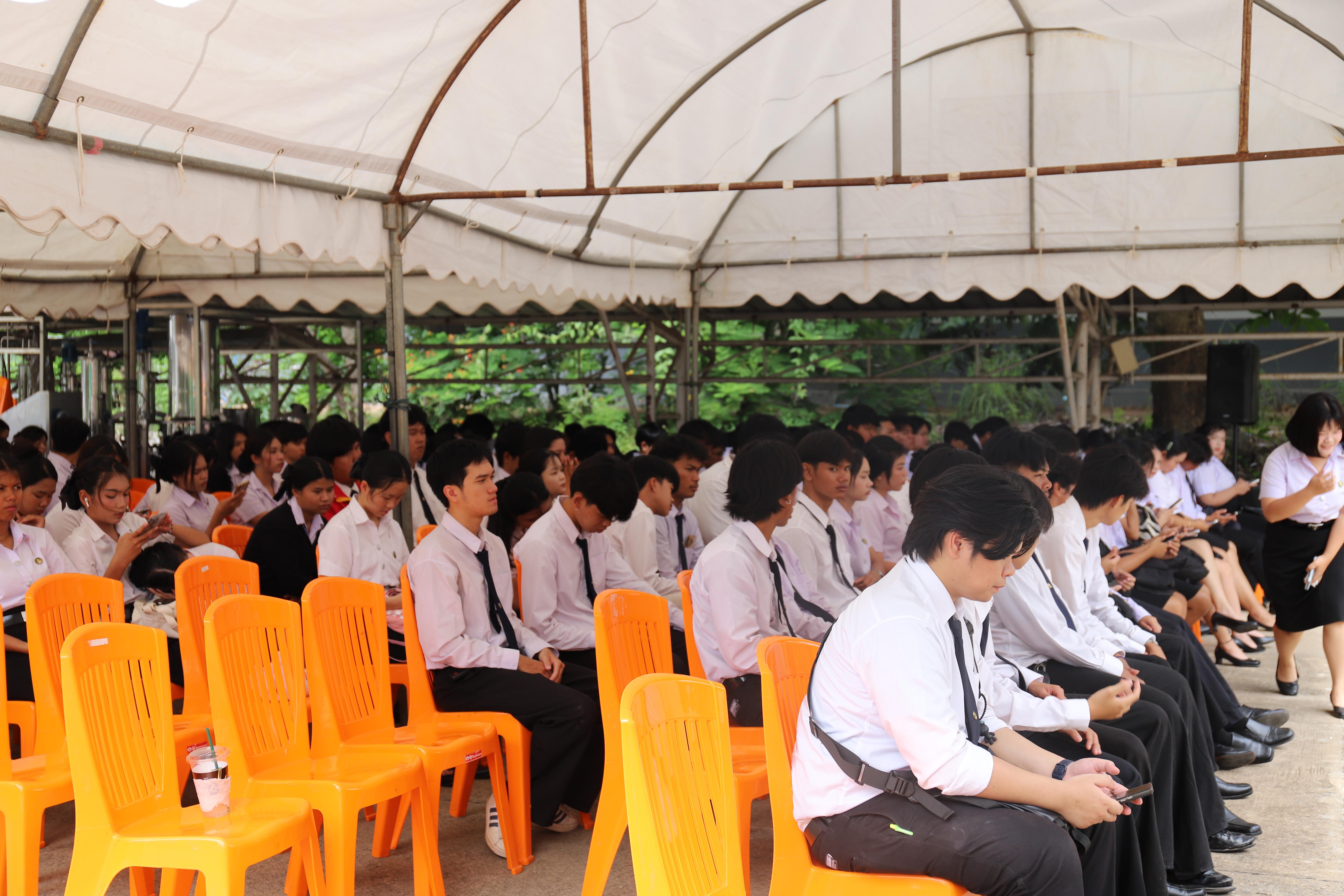 68. คณะเทคโนโลยีอุตสาหกรรม จัดพิธี ไหว้ครูช่าง บวงสรวงพระวิษณุกรรม ประจำปีการศึกษา 2569