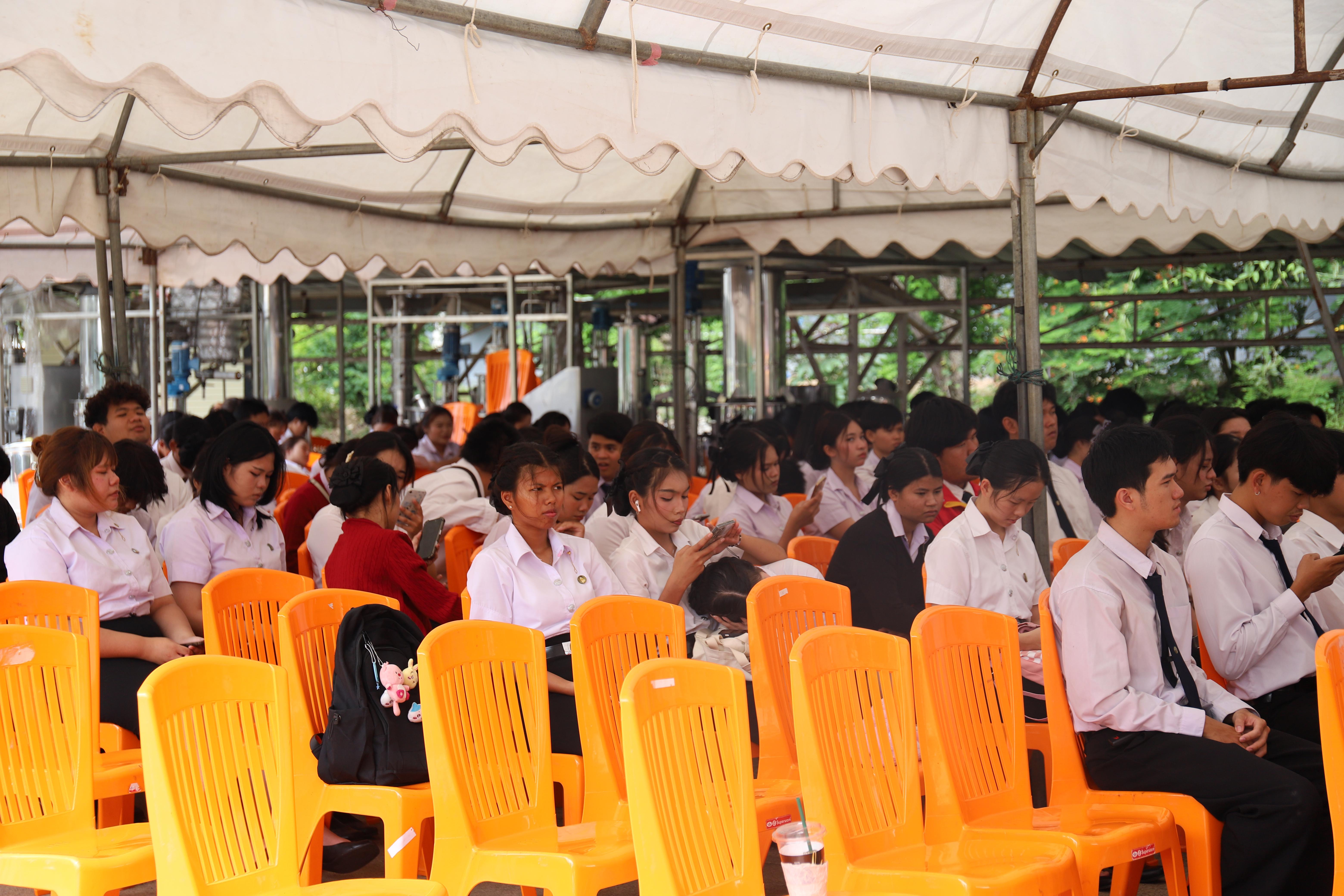 69. คณะเทคโนโลยีอุตสาหกรรม จัดพิธี ไหว้ครูช่าง บวงสรวงพระวิษณุกรรม ประจำปีการศึกษา 2569