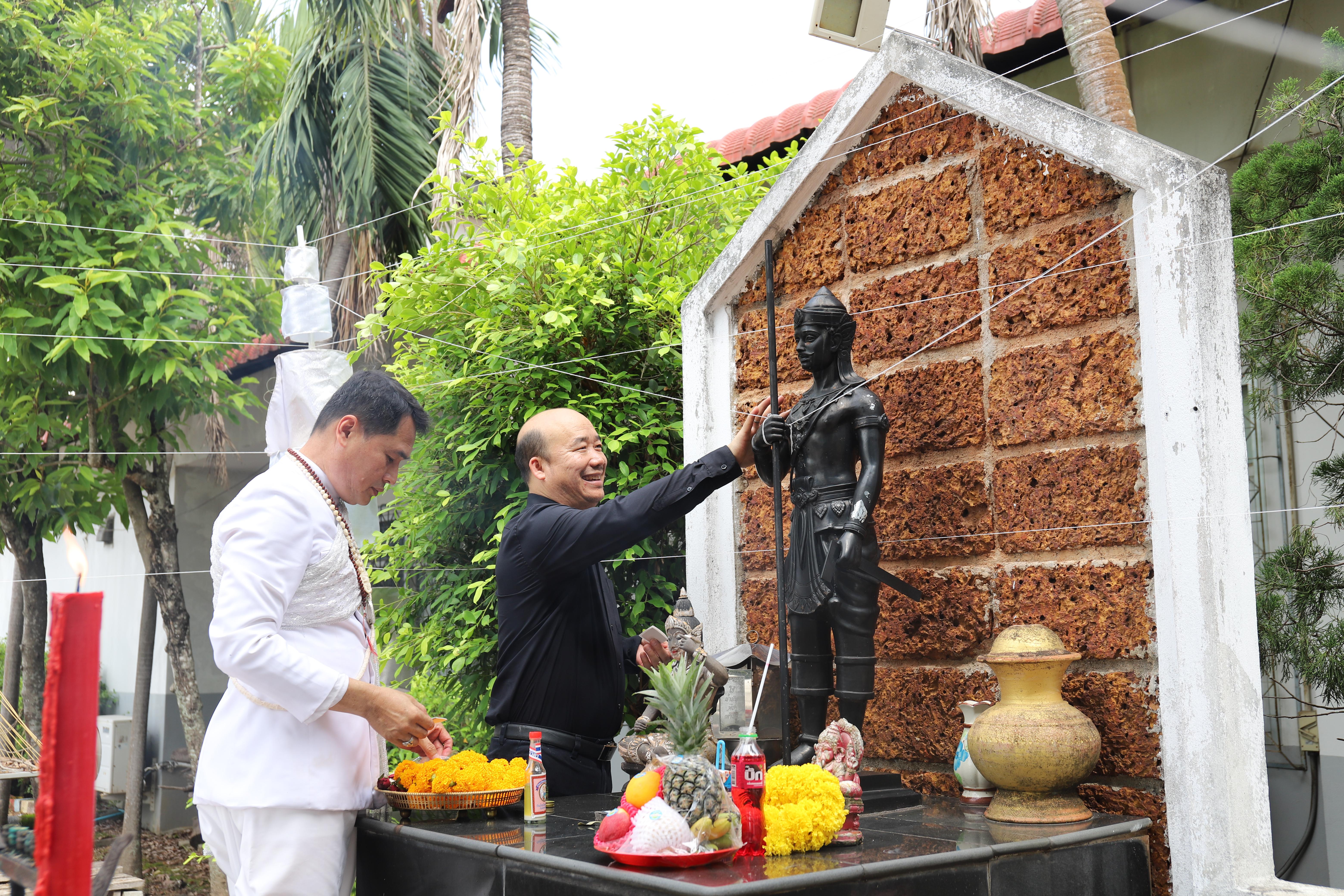 72. คณะเทคโนโลยีอุตสาหกรรม จัดพิธี ไหว้ครูช่าง บวงสรวงพระวิษณุกรรม ประจำปีการศึกษา 2569